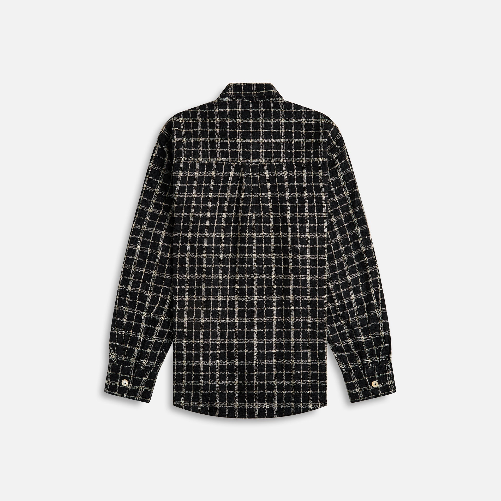 Our Legacy Above Fishnet Cloth Shirt - Black