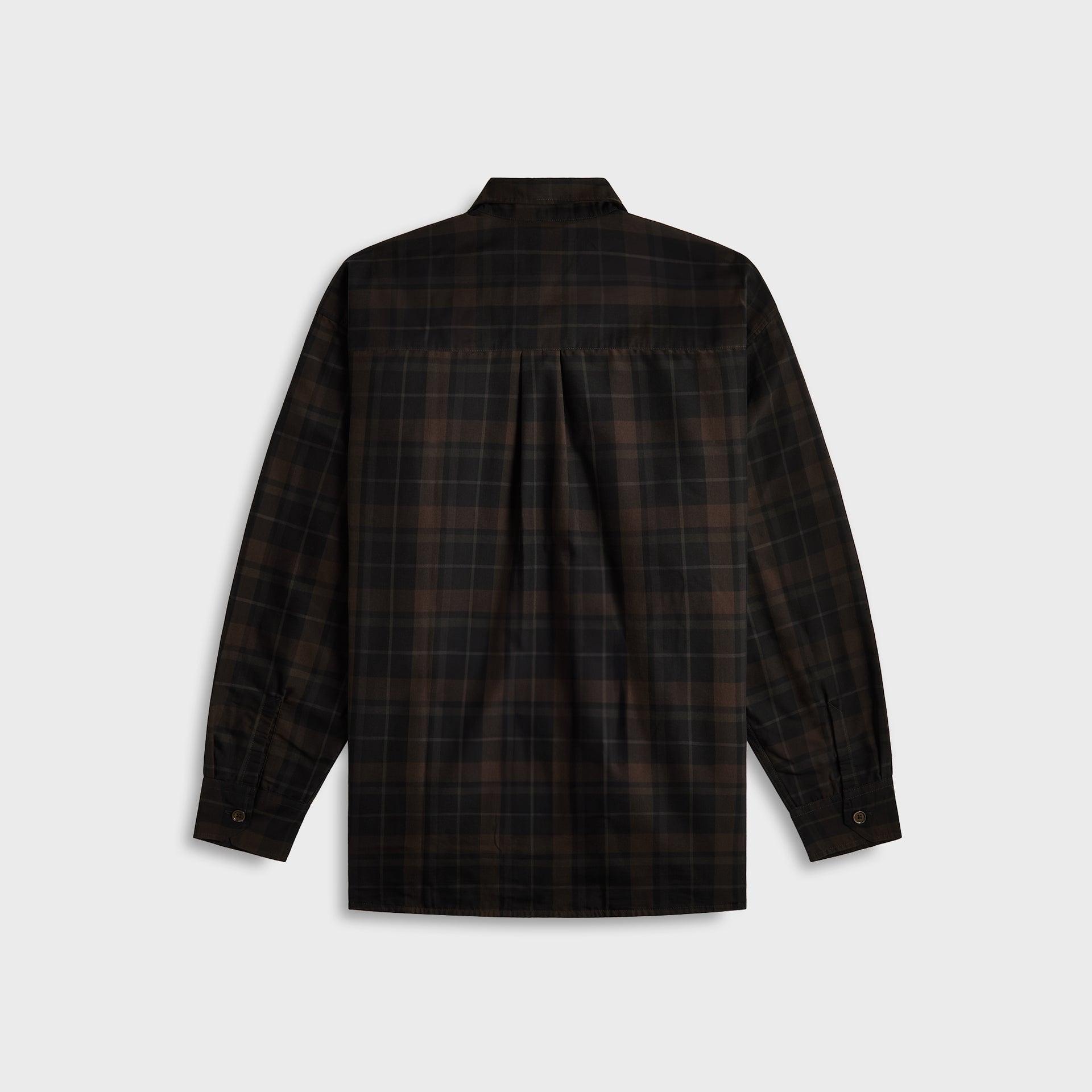 Our Legacy Borrowed Shirt - Black Sheer Shadow Check