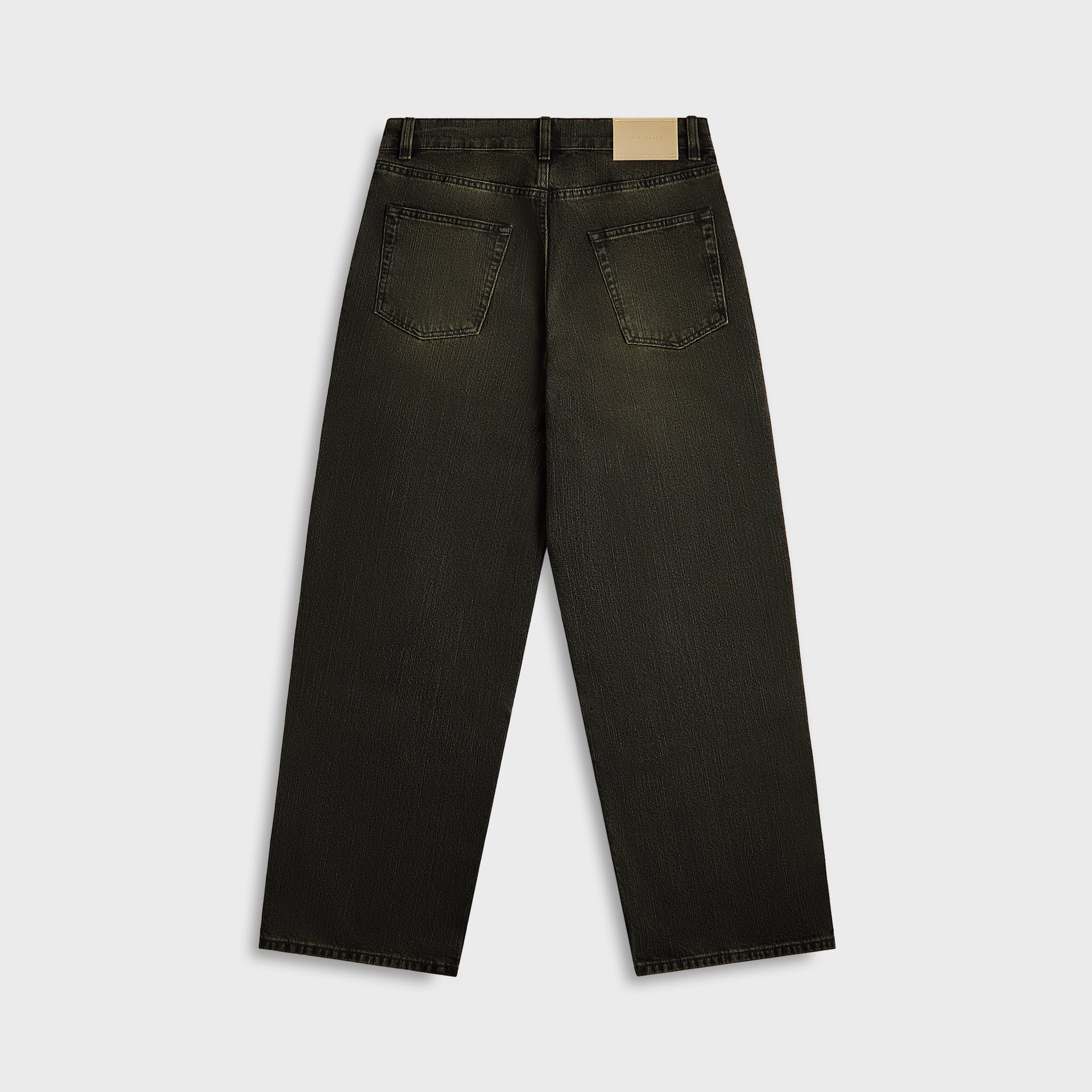 Our Legacy Vast Cut Pant - Black Sand Chain Twill