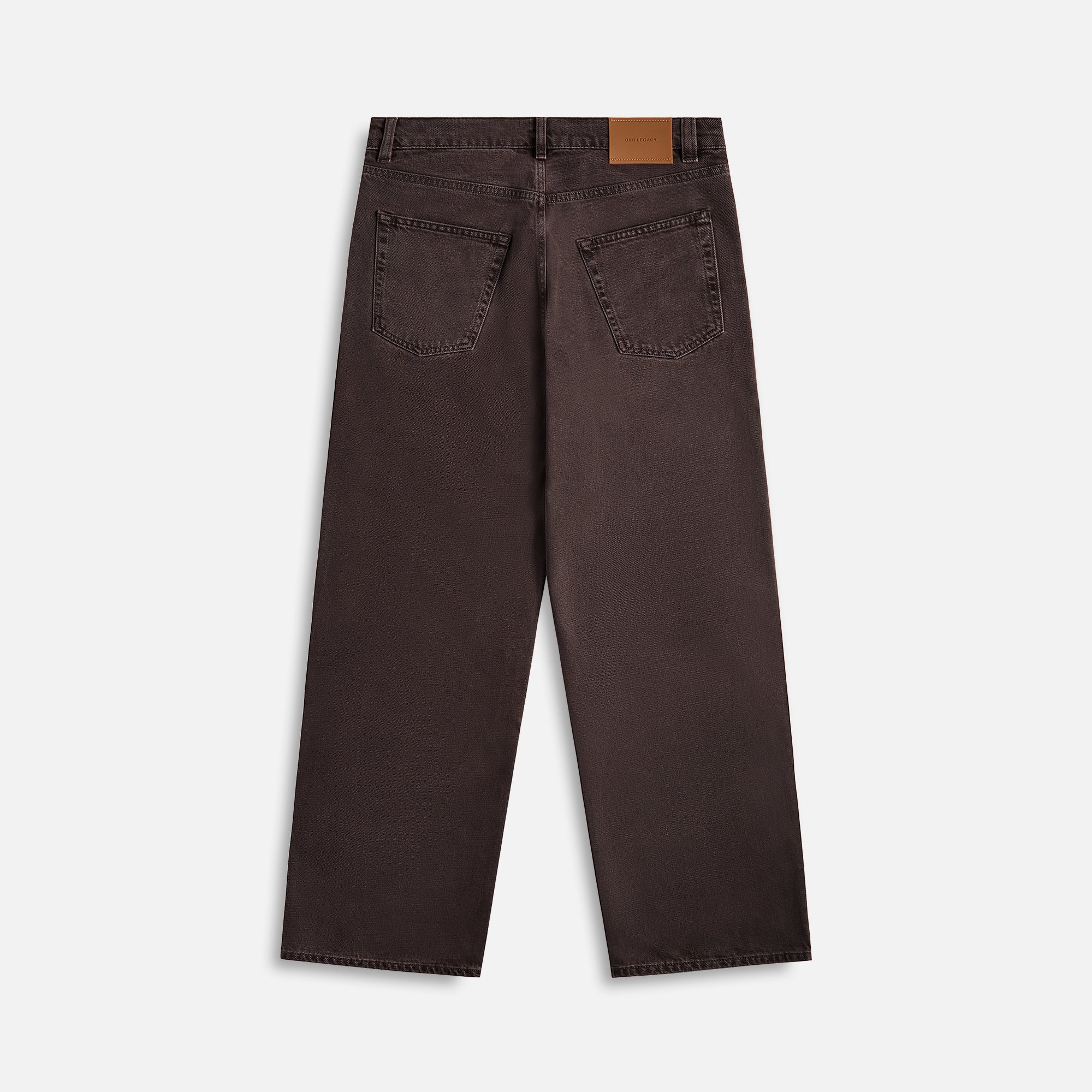 Our Legacy Vast Cut Pant - Royal Brown Overdye – Kith