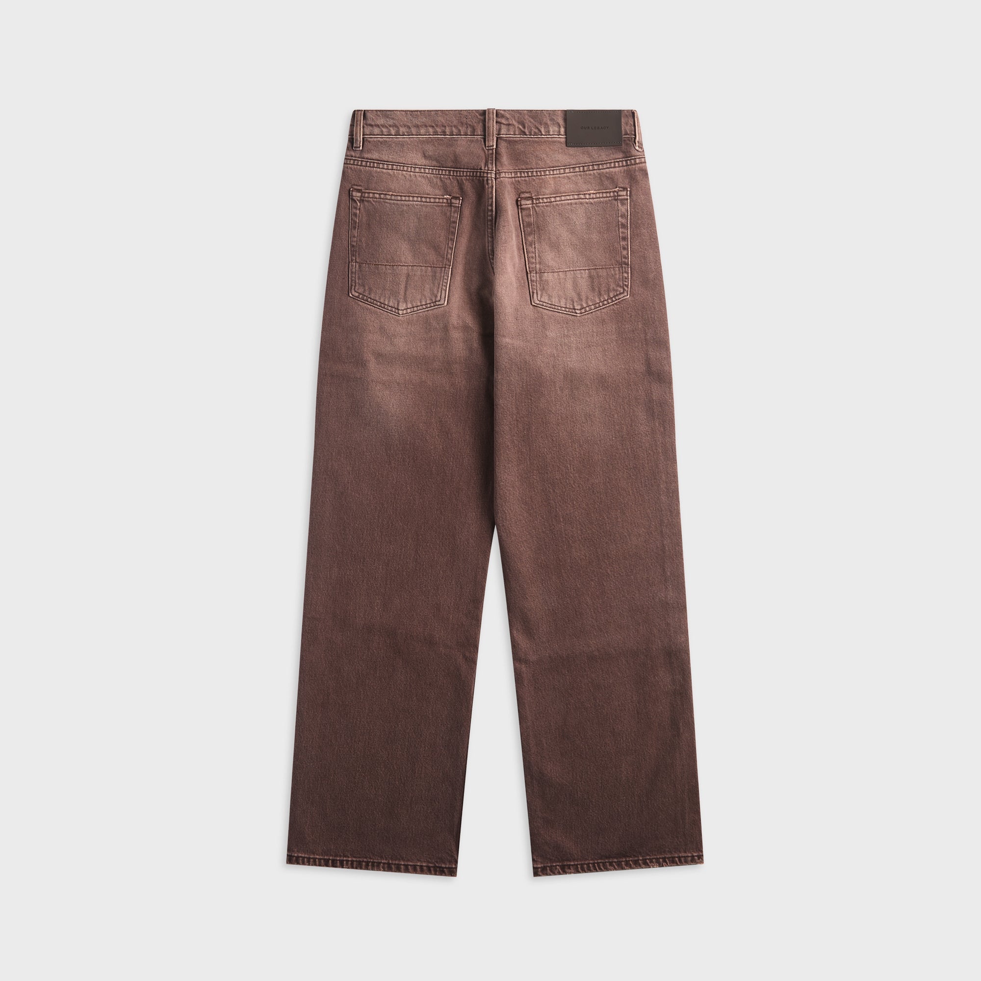 Our Legacy Third Cut Jeans - Overdyed Choco Melon – Kith