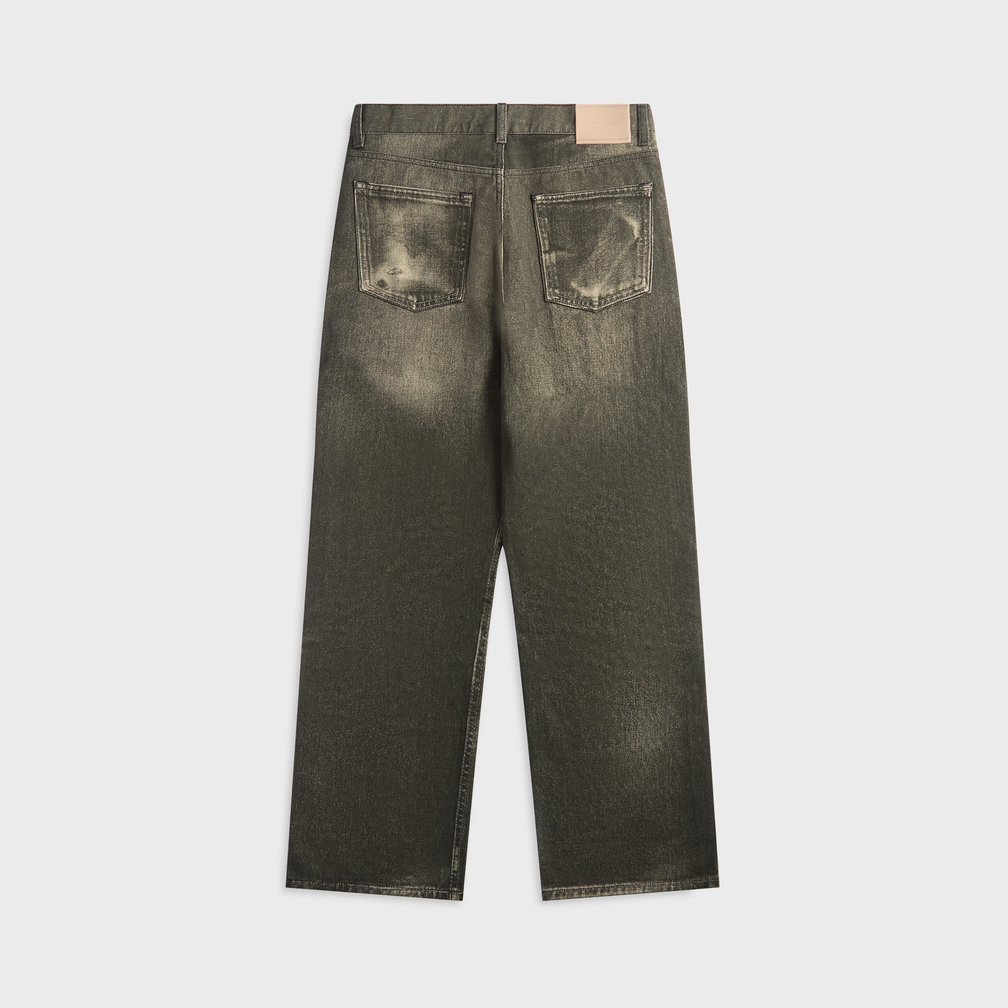 Our Legacy Third Cut Jeans - Digital Black Aurora Print – Kith