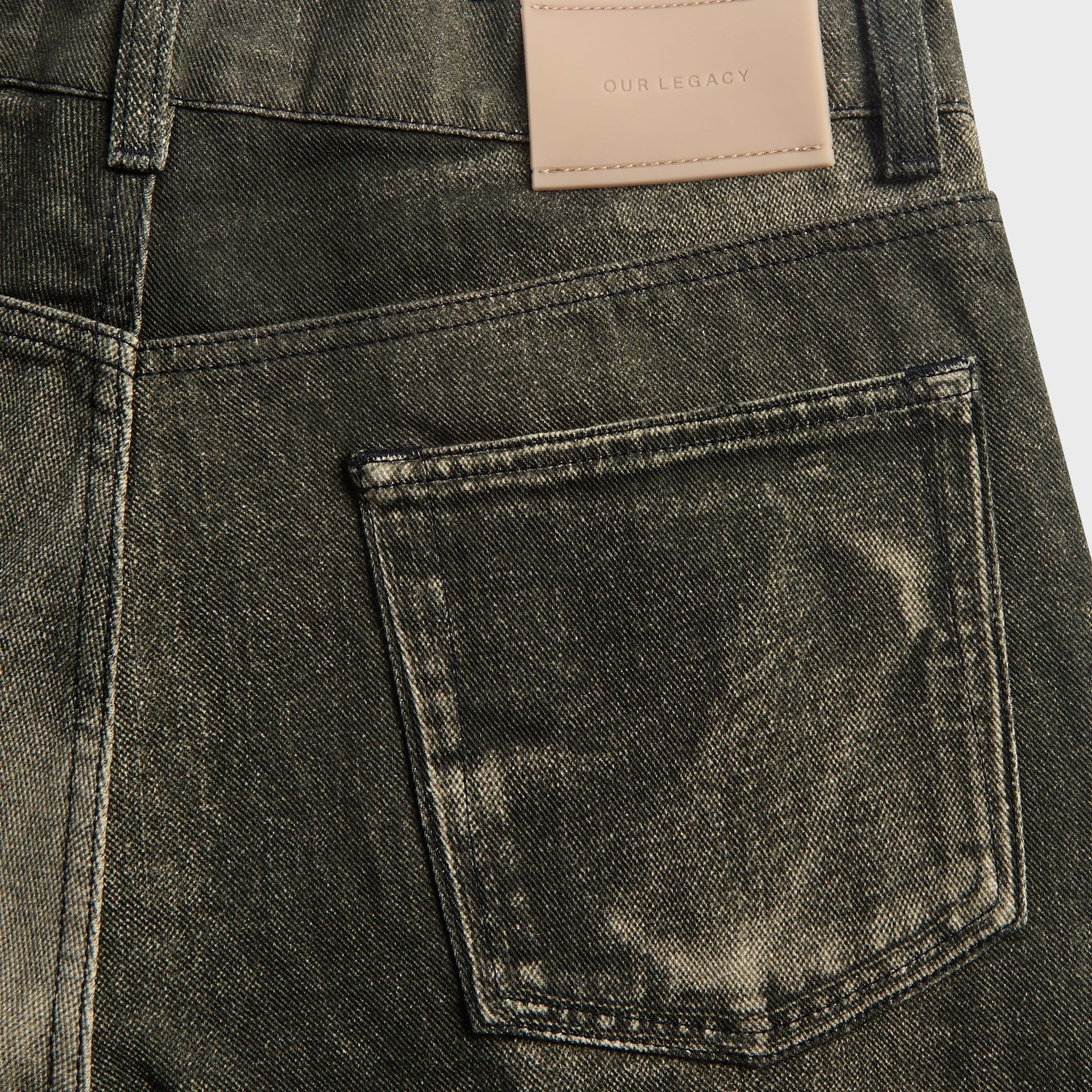 Our Legacy Third Cut Jeans - Digital Black Aurora Print