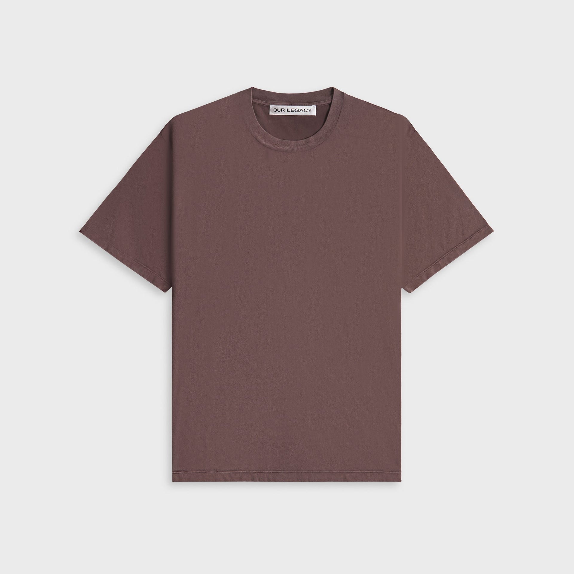 Our Legacy Box Tee - Worn Brown Legacy