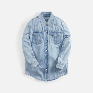 Our Legacy Frontier Shirt Rider Wash Denim - Blue