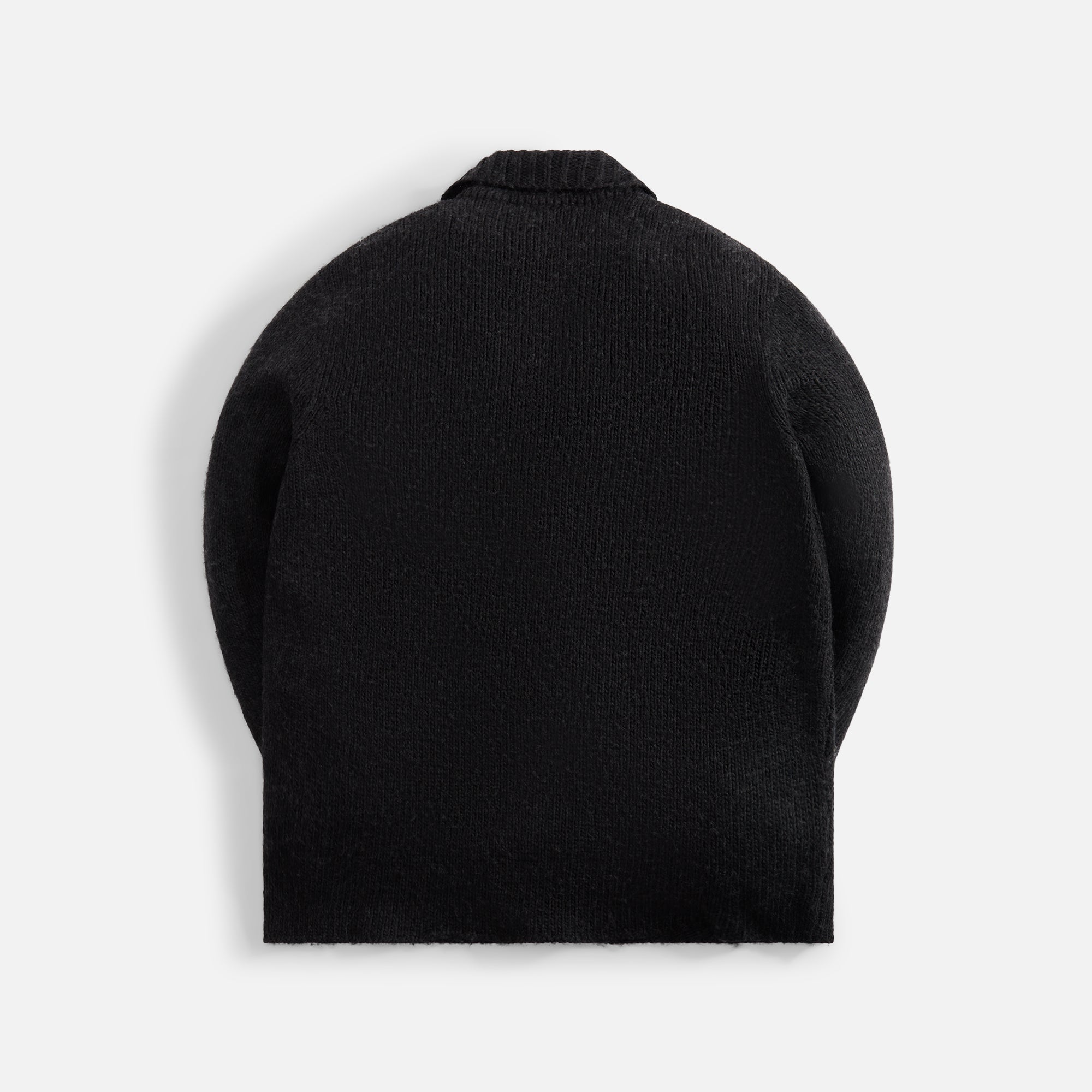 Our Legacy Big Cardigan - Shadow Black Funky Acrylic – Kith