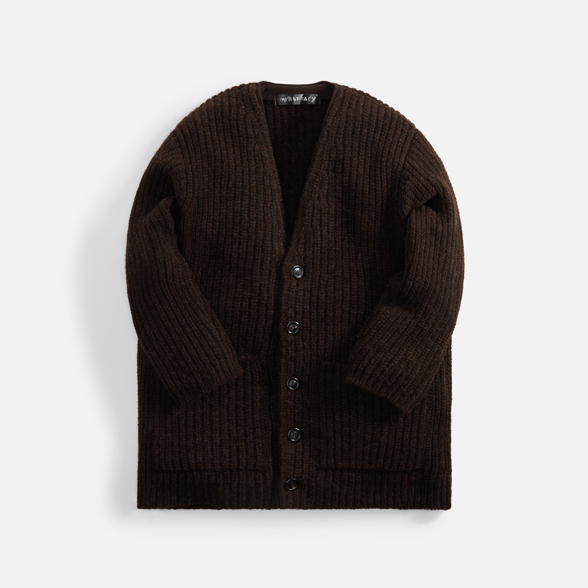 Our Legacy Colossal Cardigan Welsh Albrion Wool - Black