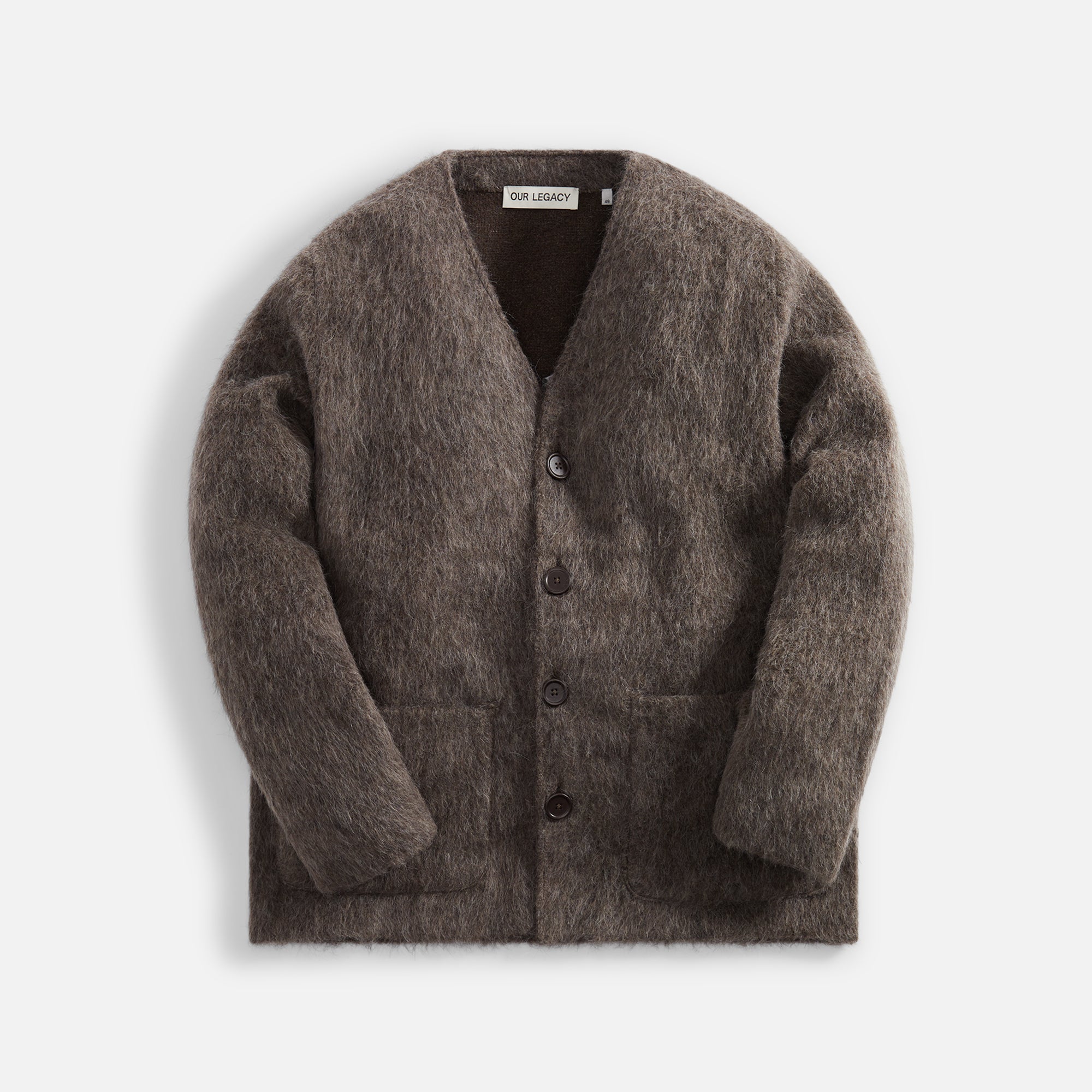 OFF半額 44size OUR LEGACY CARDIGAN BLACK MOHAIR | wolrec.org