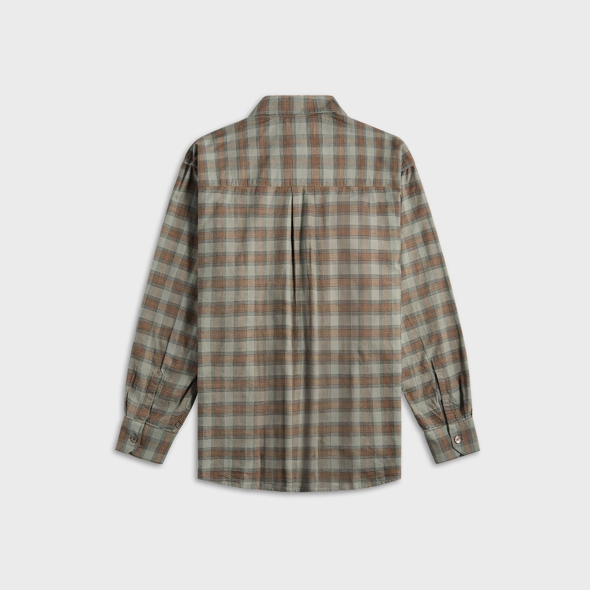 Our Legacy Borrowed Shirt in Iowa Flannel Check