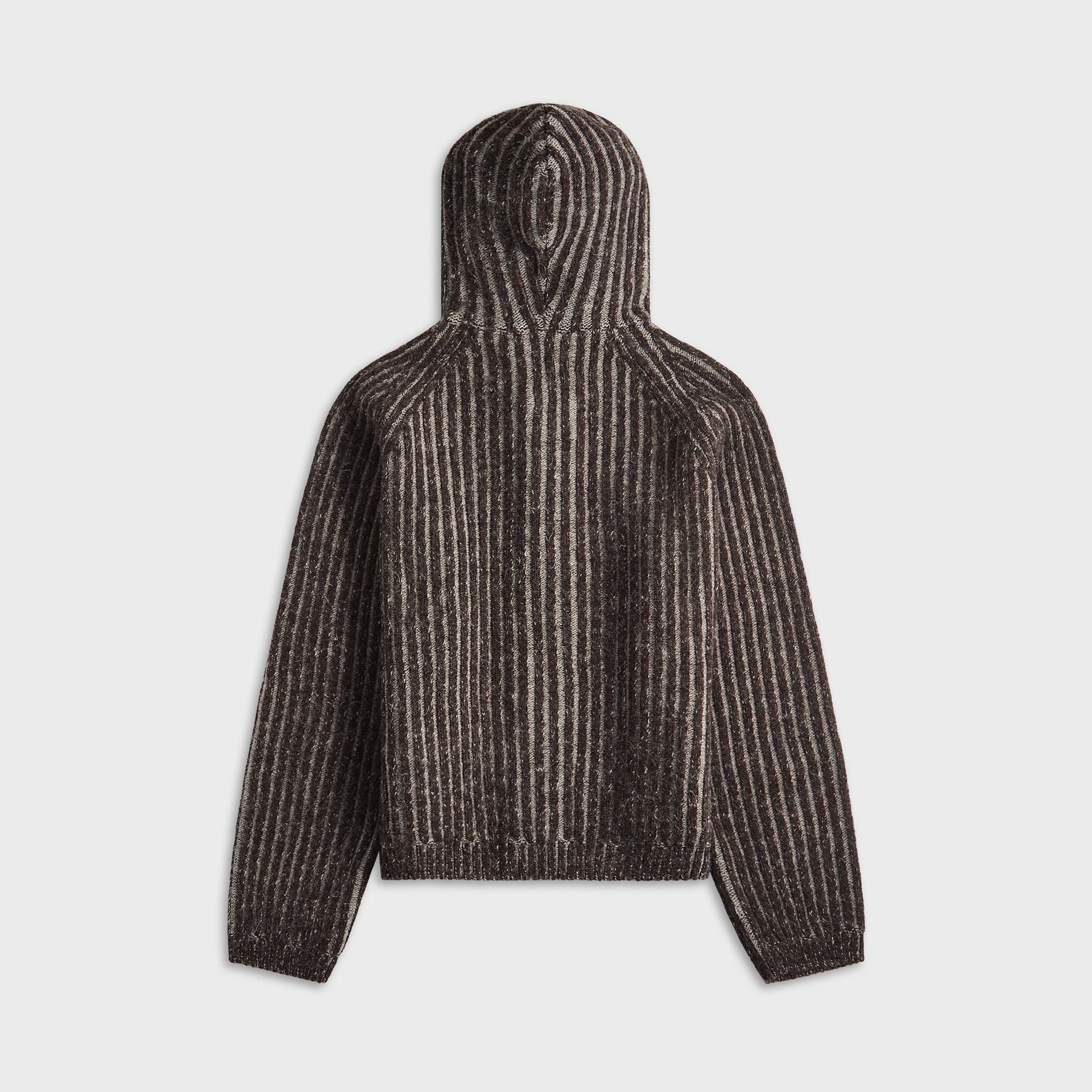 Our Legacy Level Hood - Vanise Brown Stripe Isels Wool