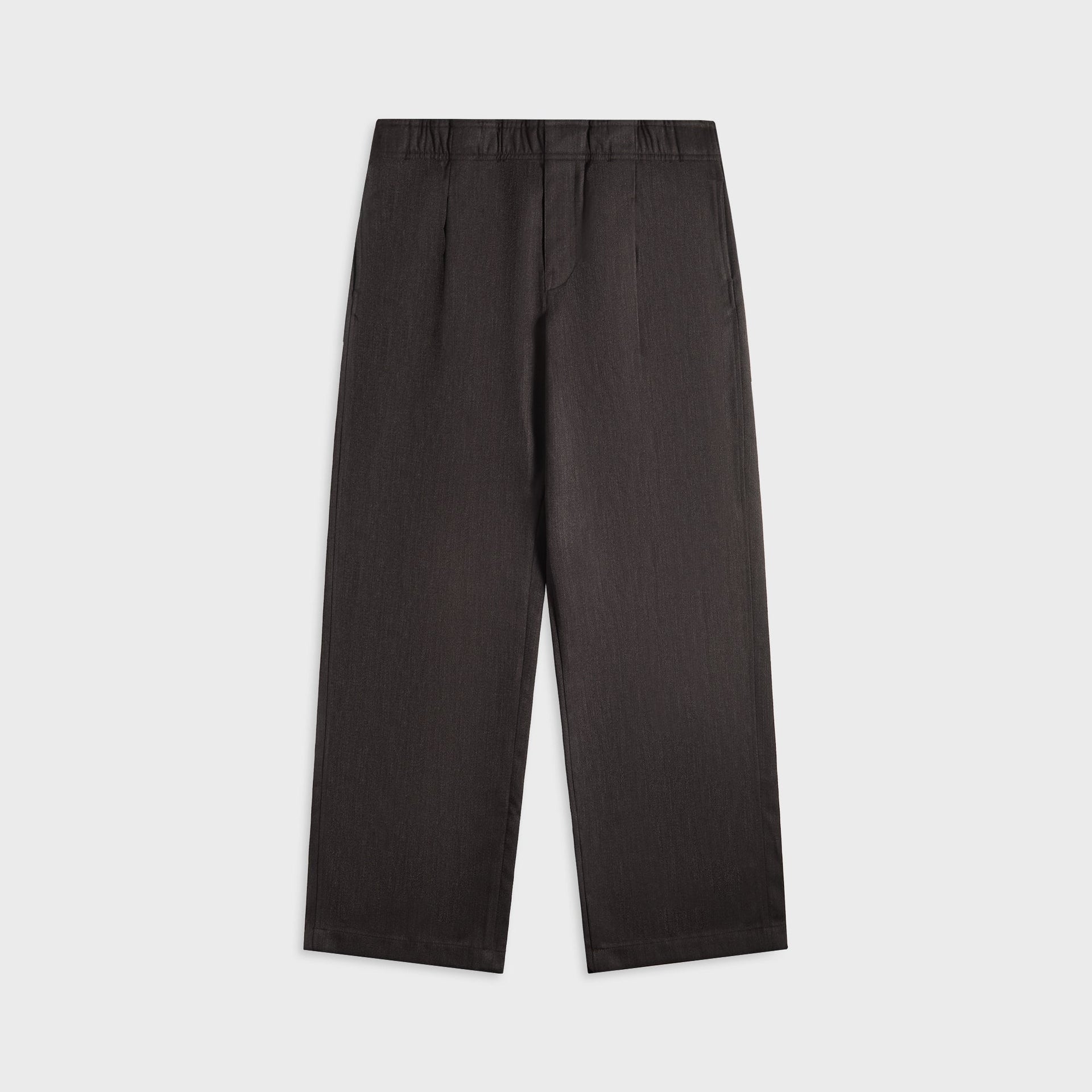Our Legacy Leisure Trouser in Havana Brown Chain Wool