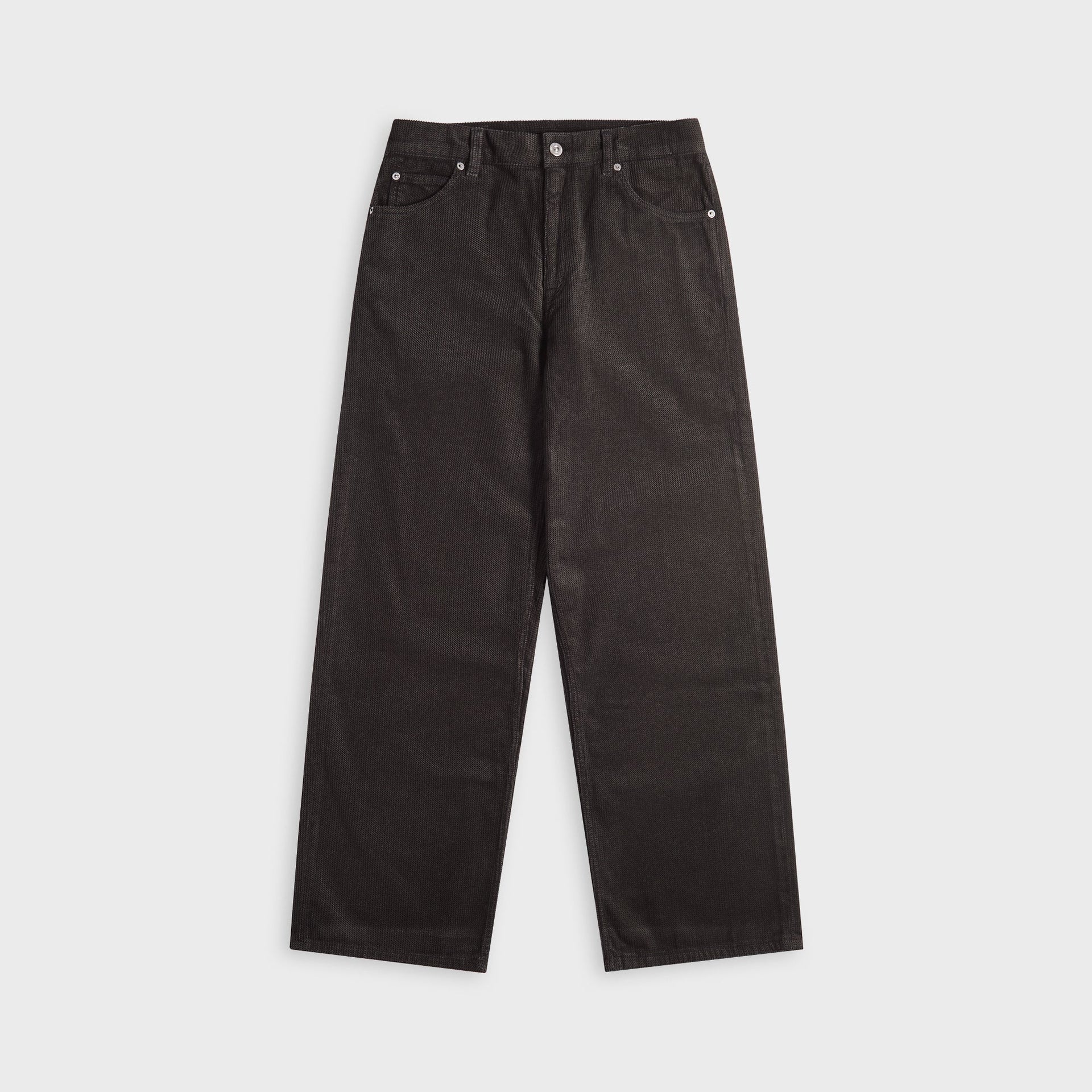 Our Legacy Vast Cut Denim - Dark Brown Twill Cord