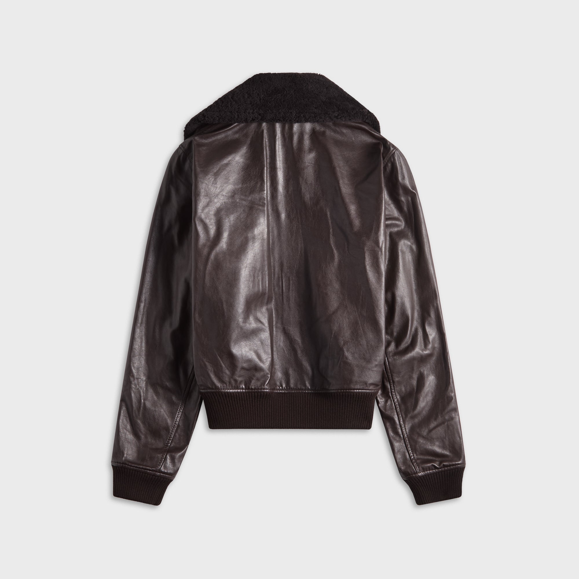 Our Legacy Pharos Bomber - Umber Brown Fluid Calfskin – Kith