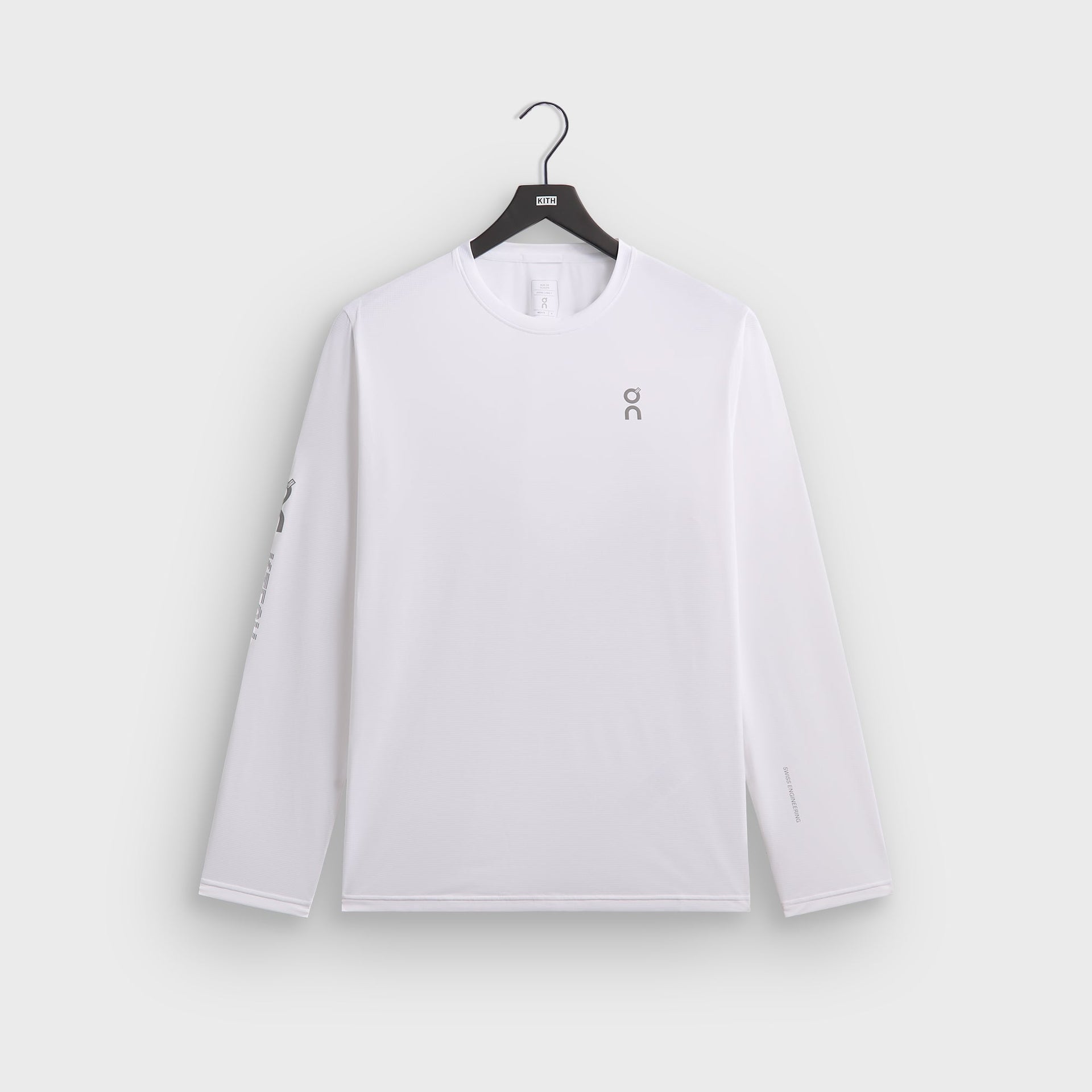 Kith for On Core Long Sleeve Tee - Brilliant White - PH