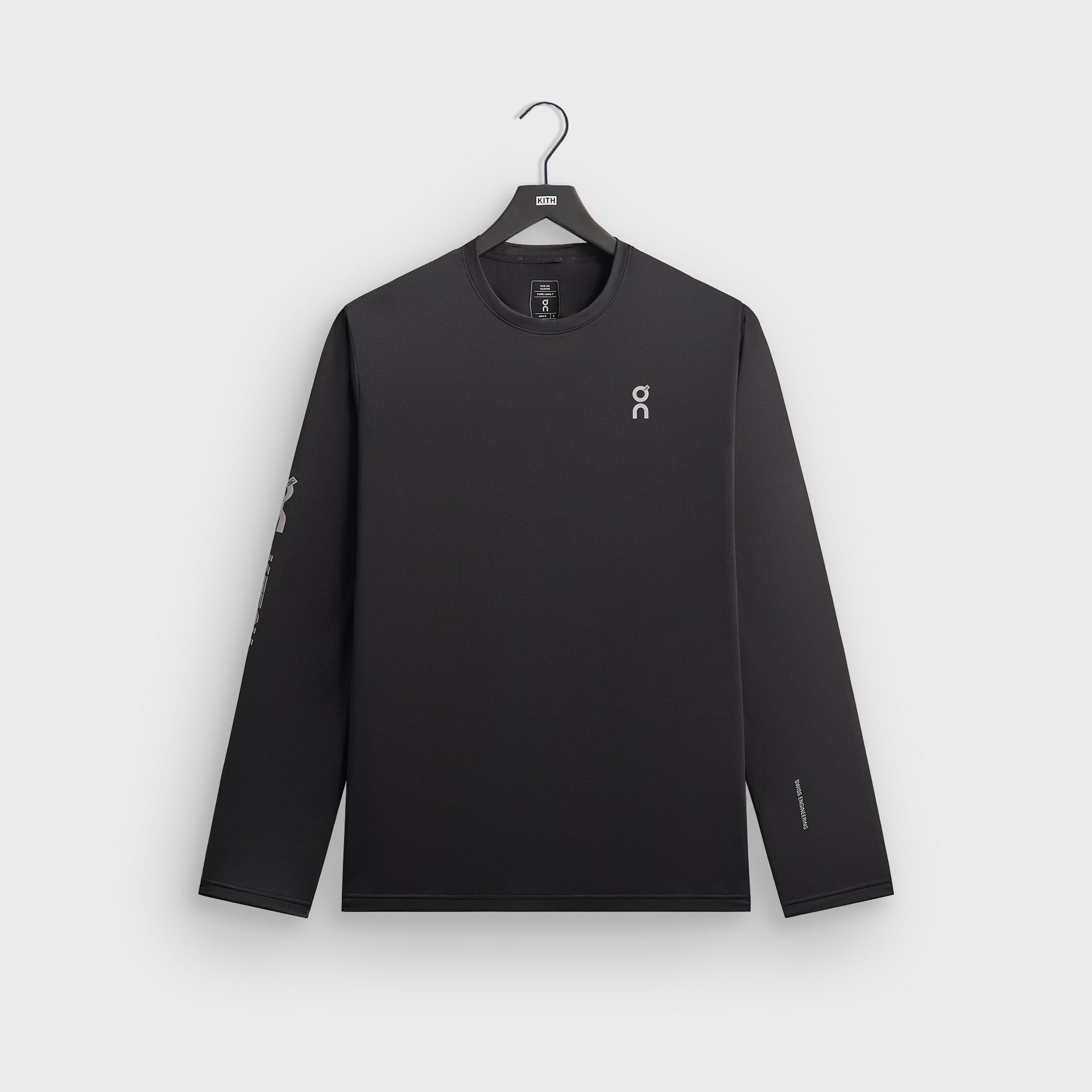 Kith for On Core Long Sleeve Tee - Black - PH