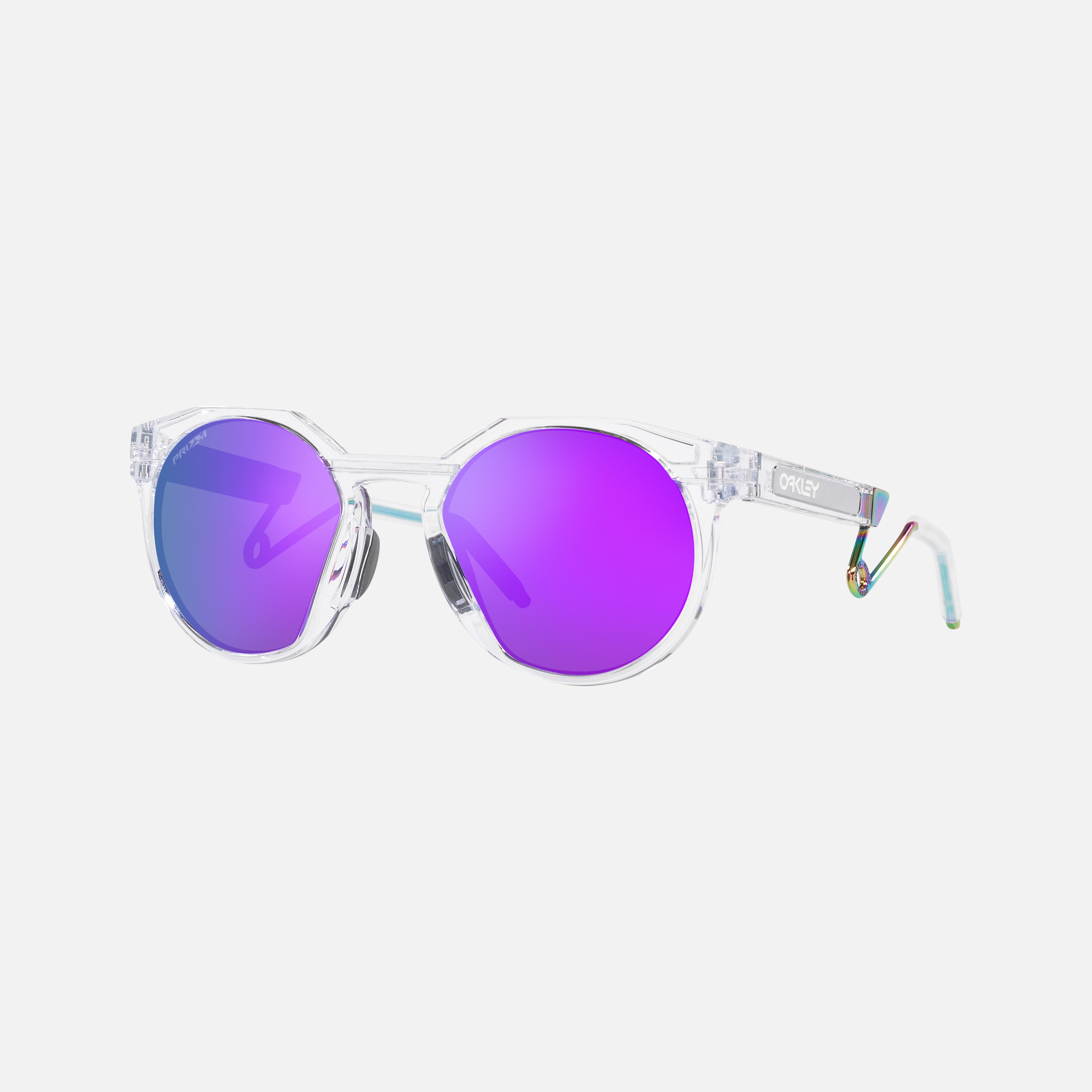Oakley HSTN Metal Matte Clear - Prizm Violet – Kith