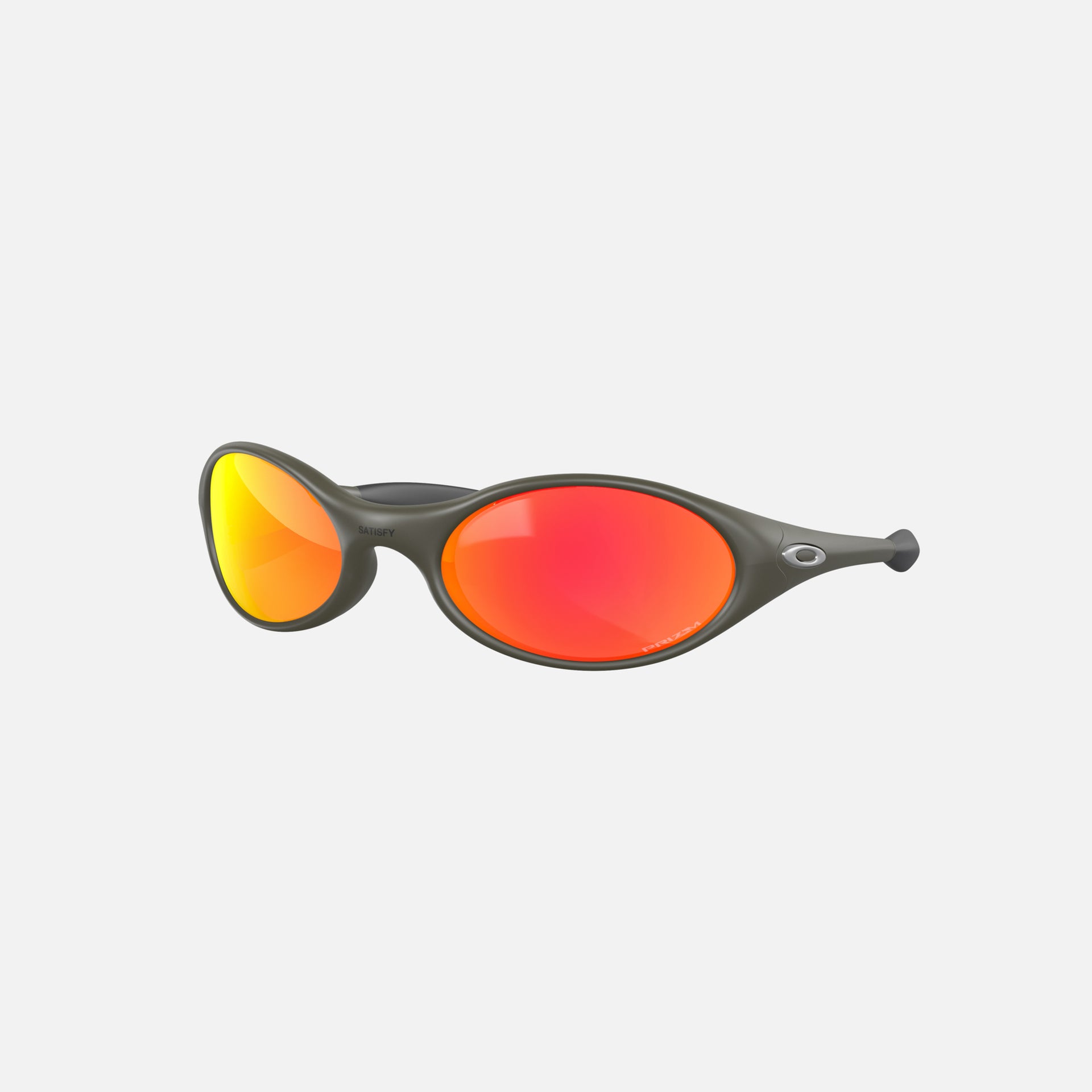 Oakley x SATISFY Eye Jacket - Matte Olive /  Prizm Black / Ruby
