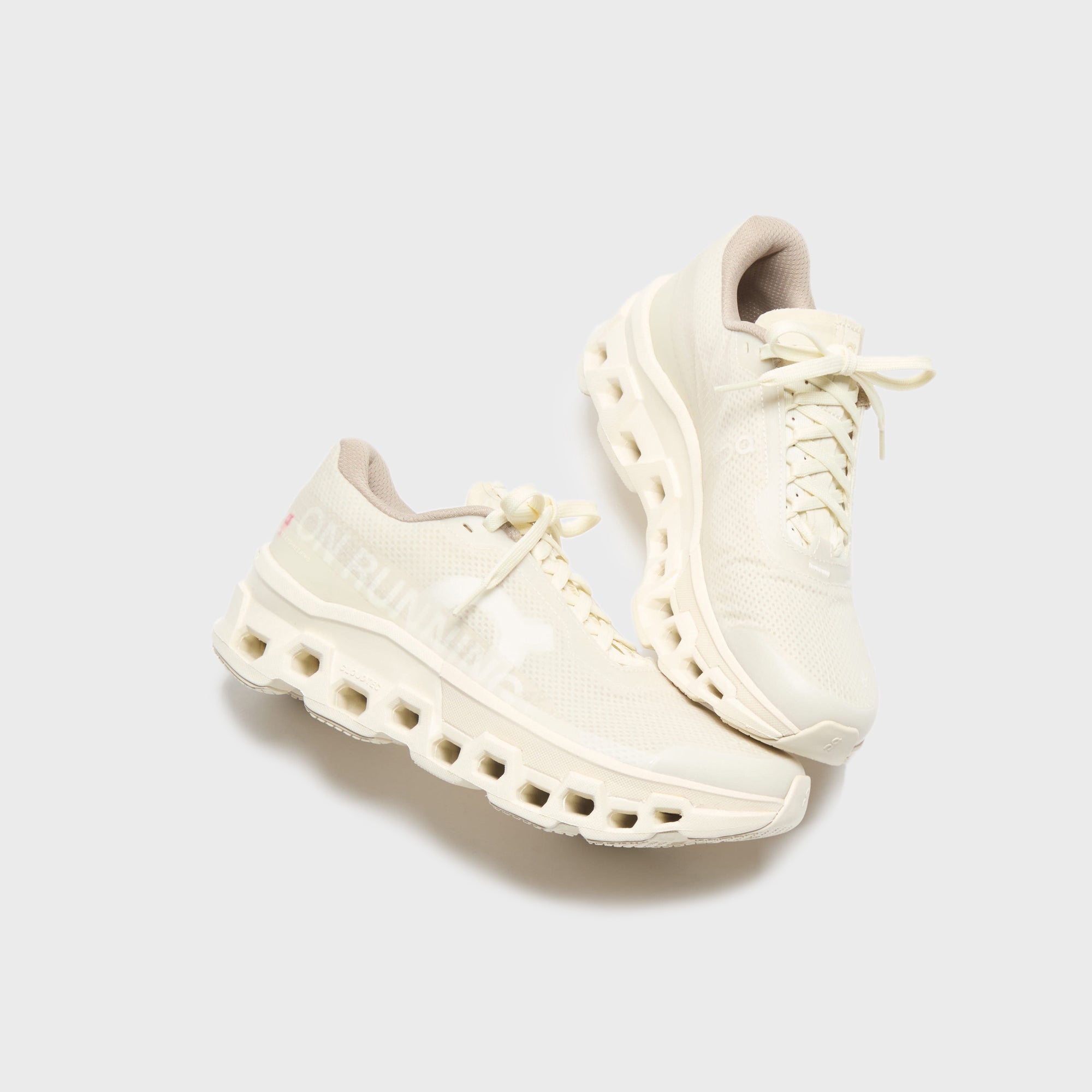 On x INVINCIBLE ☆ Cloudmonster 2 ‘Ivory White’ X INVINCIBLE CLOUDMONSTER 2 IVORY/CREAM | BODEGA – Bodega