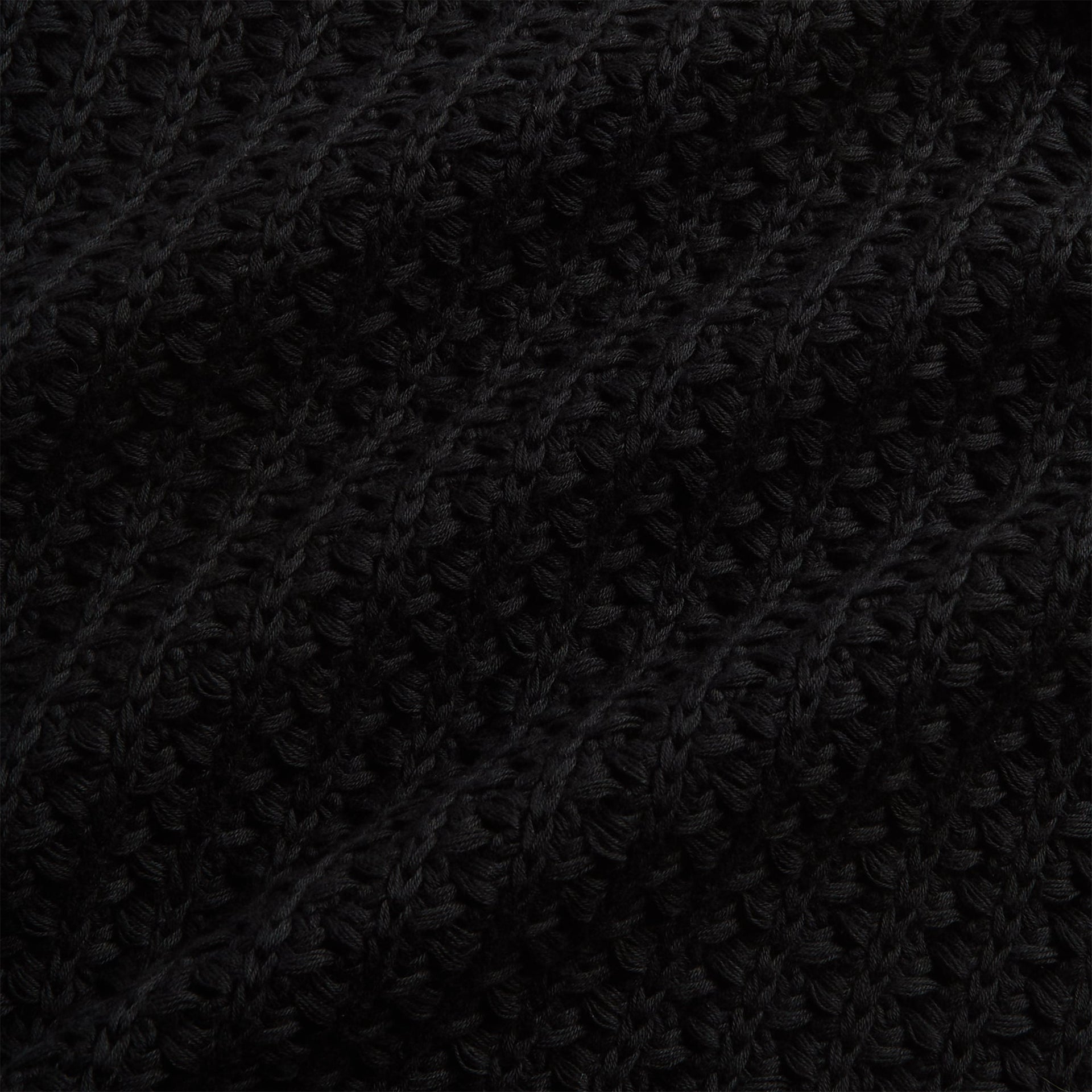 Orlebar Brown Swift Knitted Crochet Polo Shirt - Black