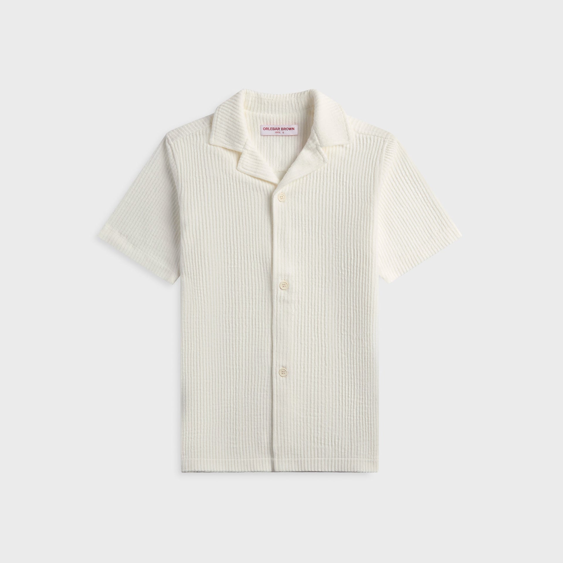 Orlebar Brown Howell Drop Needle Shirt - Thasos Beach