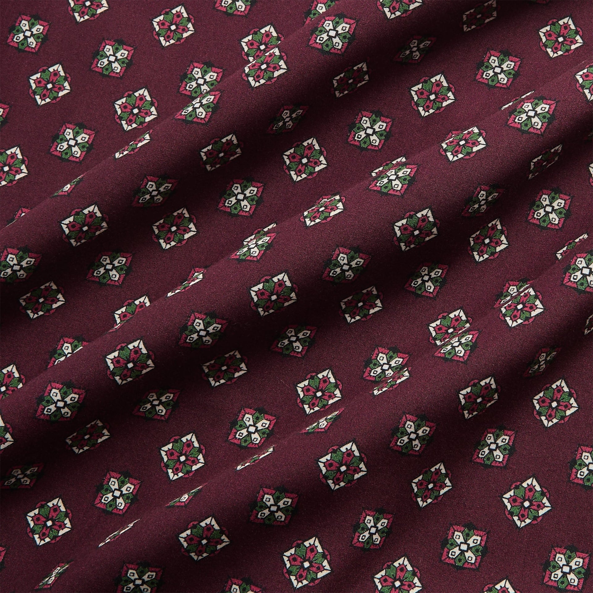 Orlebar Brown Maitan Luminis Border Shirt - Damson