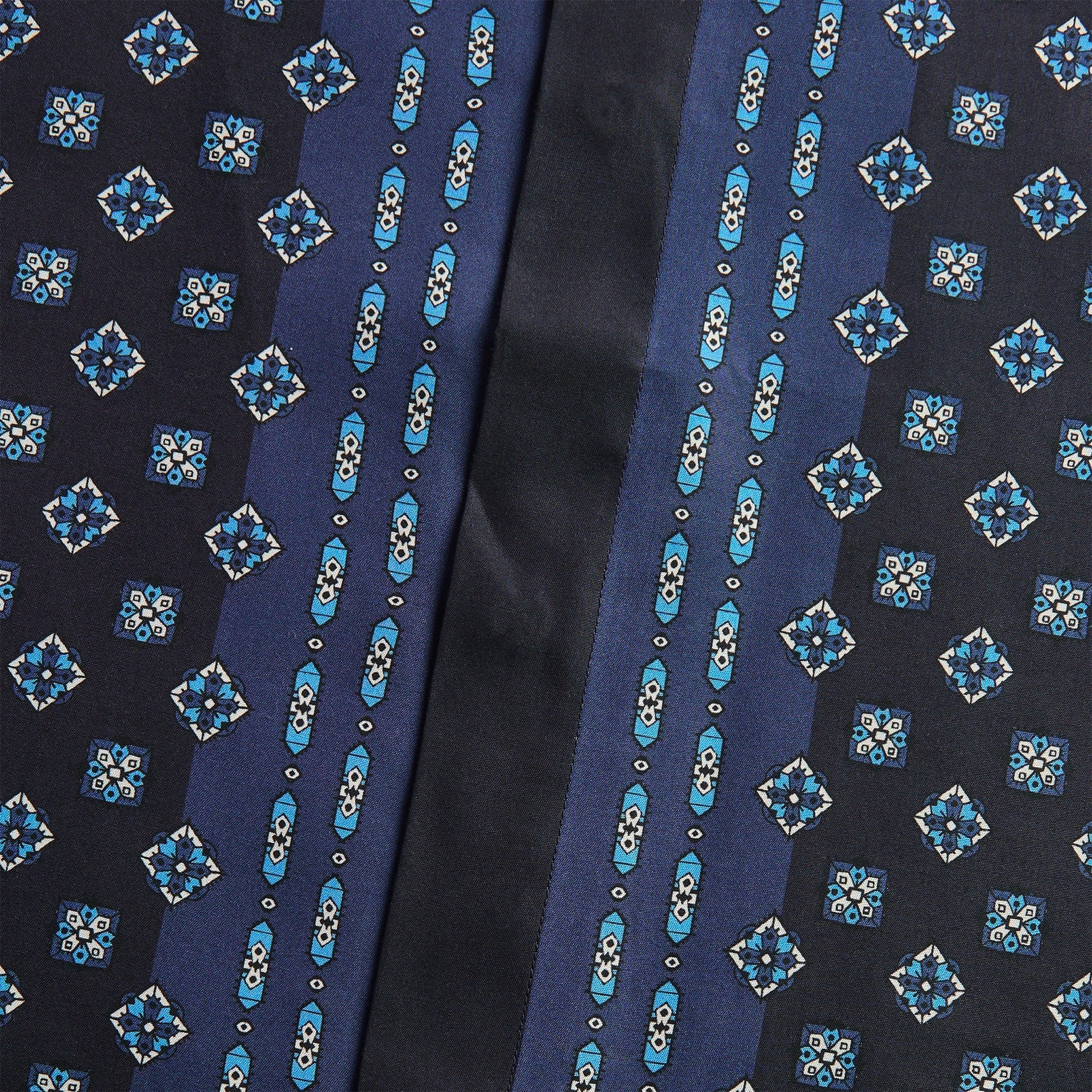 Orlebar Brown Maitan Luminis Border Shirt - Night Iris