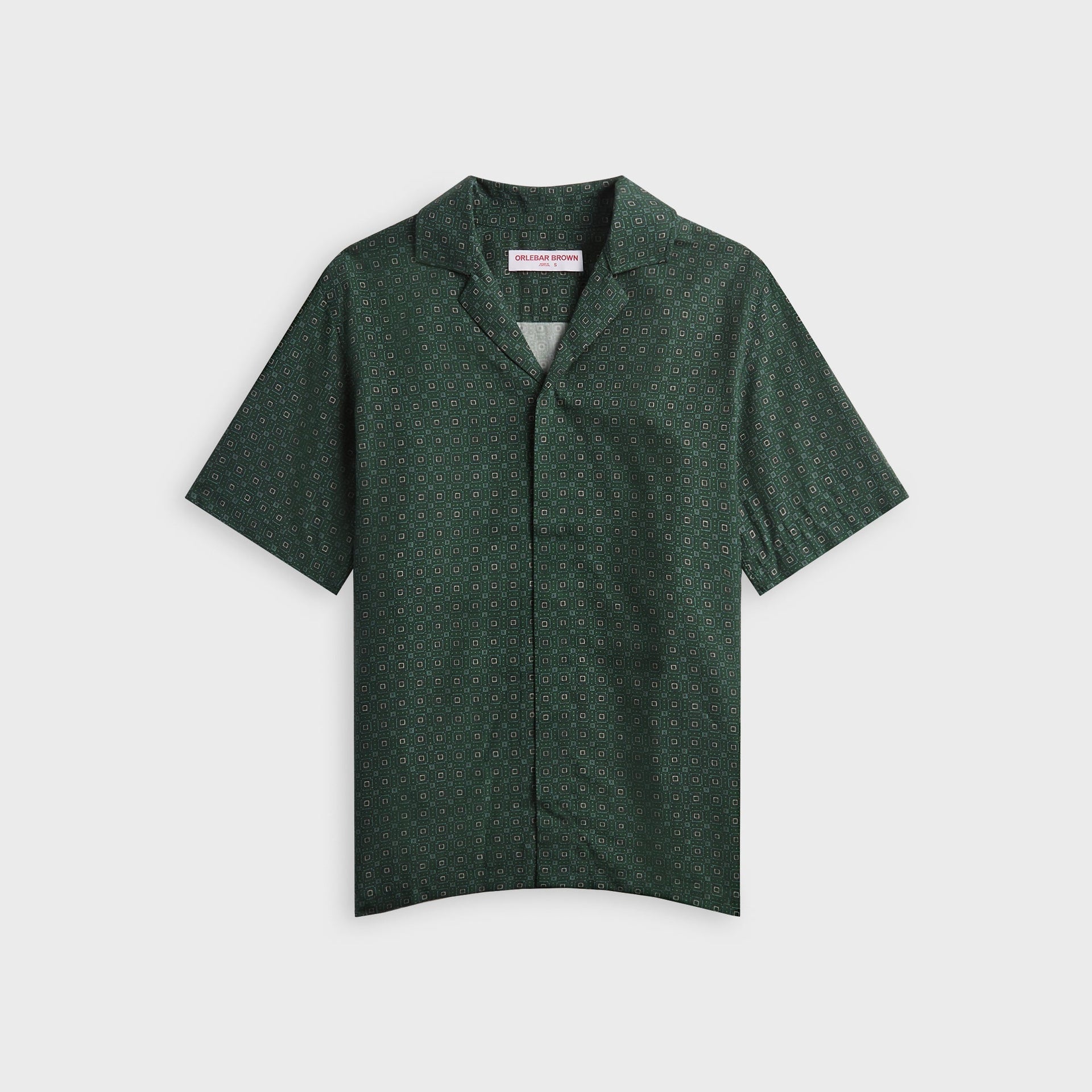 Orlebar Brown Maitan Solstice Shirt - Tarragon Green