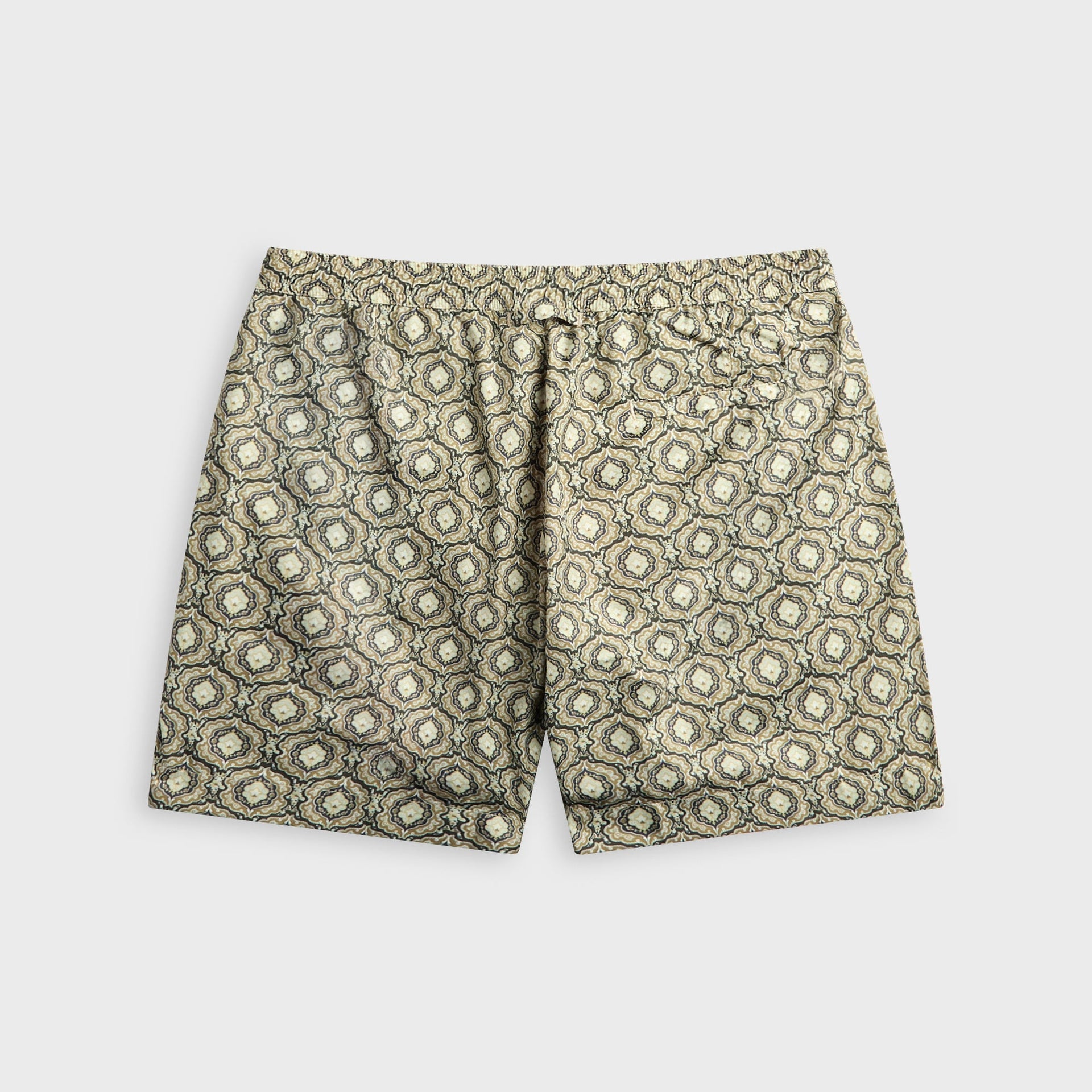 Orlebar Brown Bulldog Classic Fit Swim Short with Passetto Print - Bayleaf Green