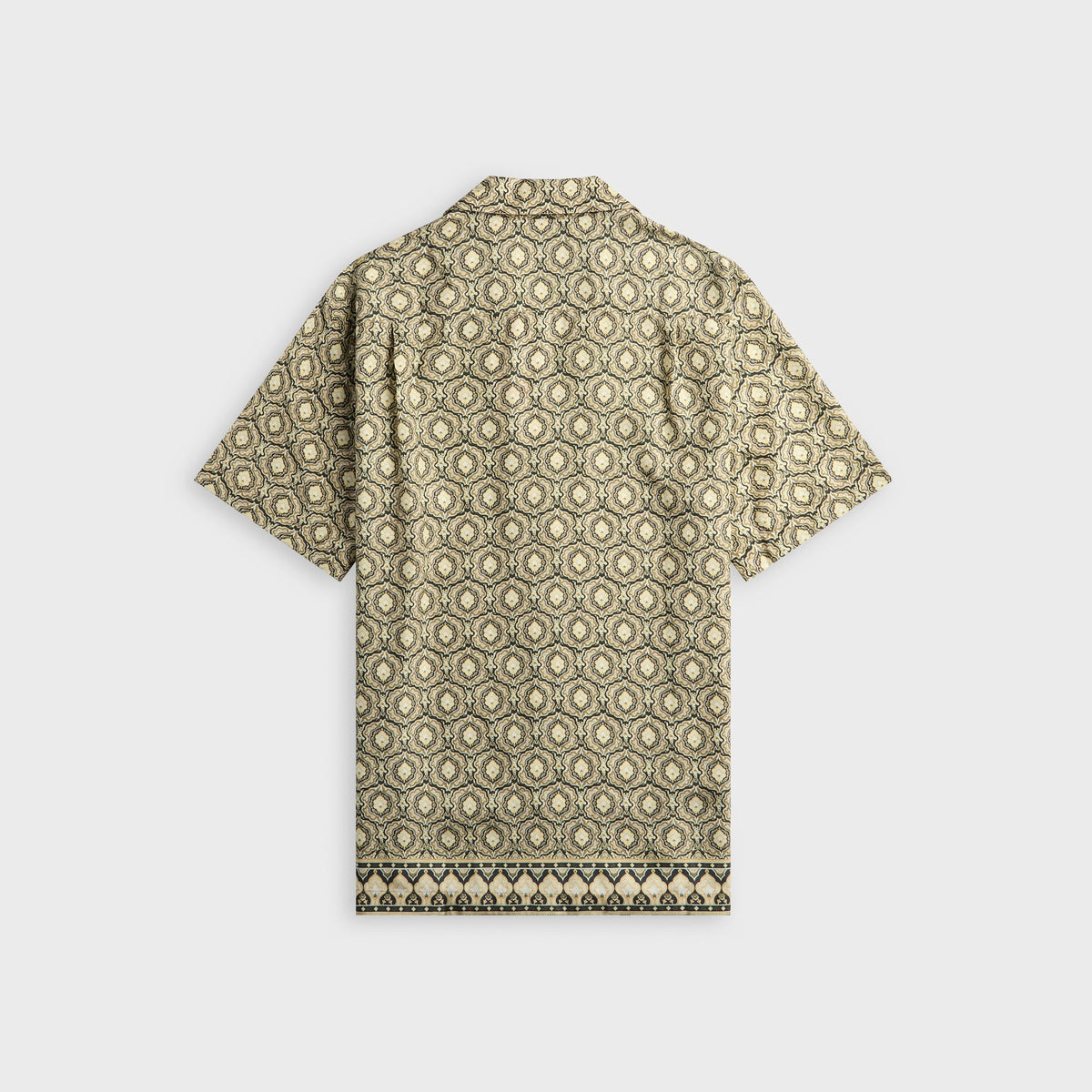 Orlebar Brown Maitan Relaxed Fit Passetto Print Shirt - Bayleaf Green