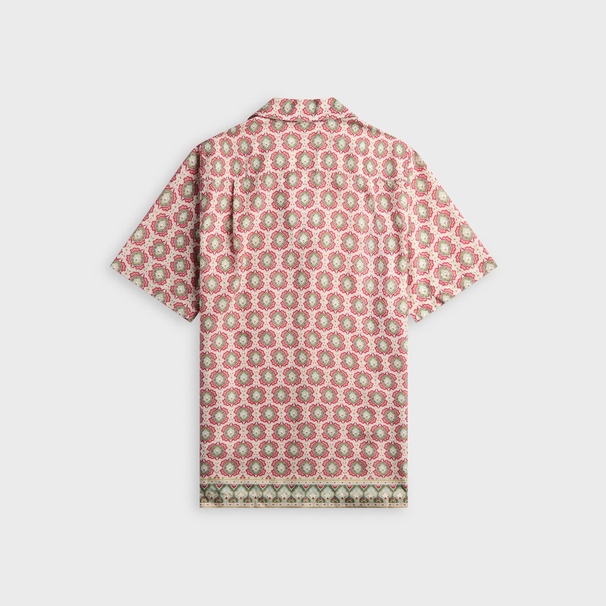 Orlebar Brown Relaxed Fit Passetto Print Shirt - Vermillion