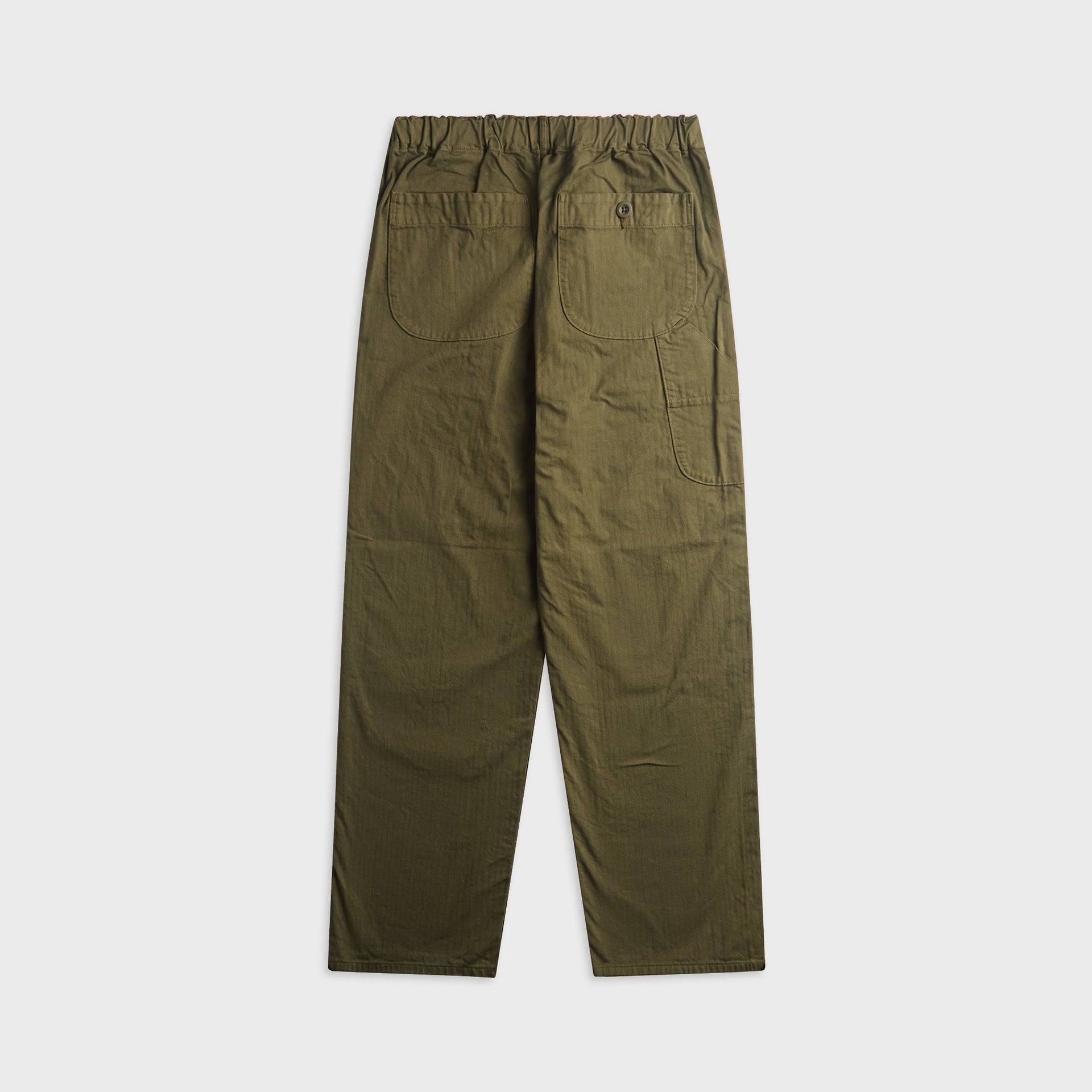 orSLOW Wide Fit French Work Pant - Army Green
