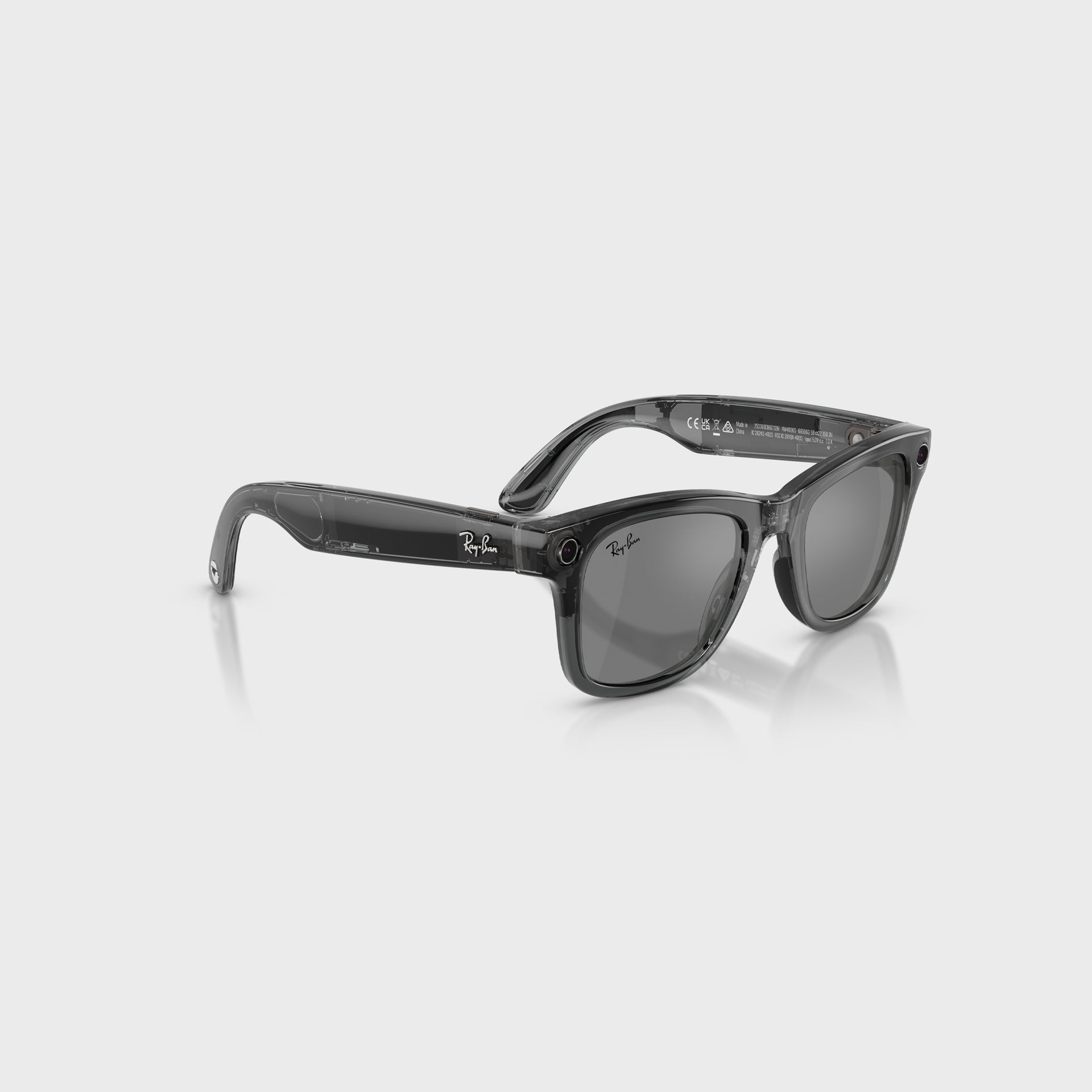 Ray-Ban Meta x Coperni Limited Edition Frames - Black / Grey Mirror