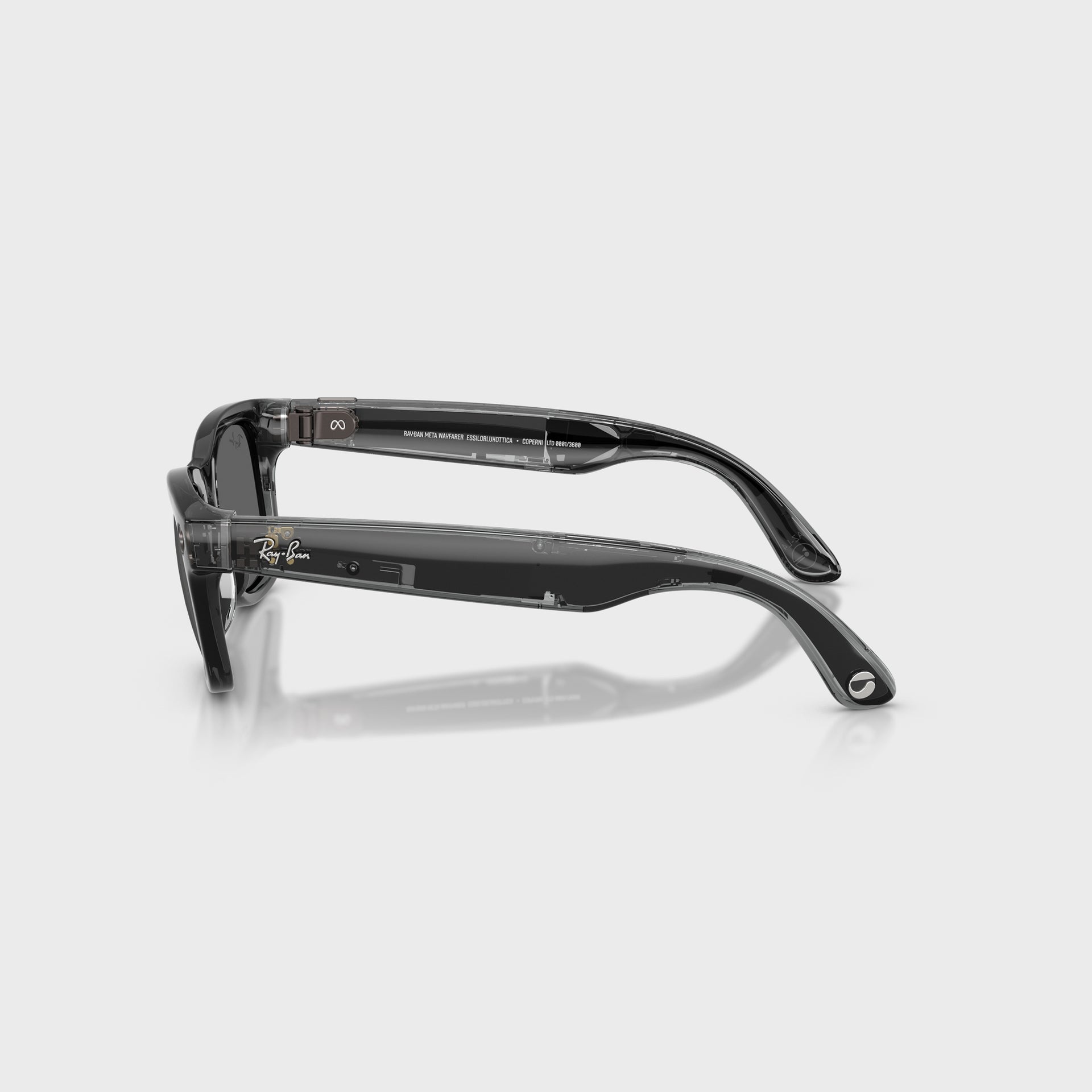 Ray-Ban Meta x Coperni Limited Edition Frames - Black / Grey Mirror