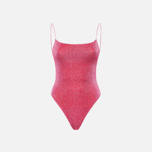 Oseree Lumiere Square Maillot - Raspberry