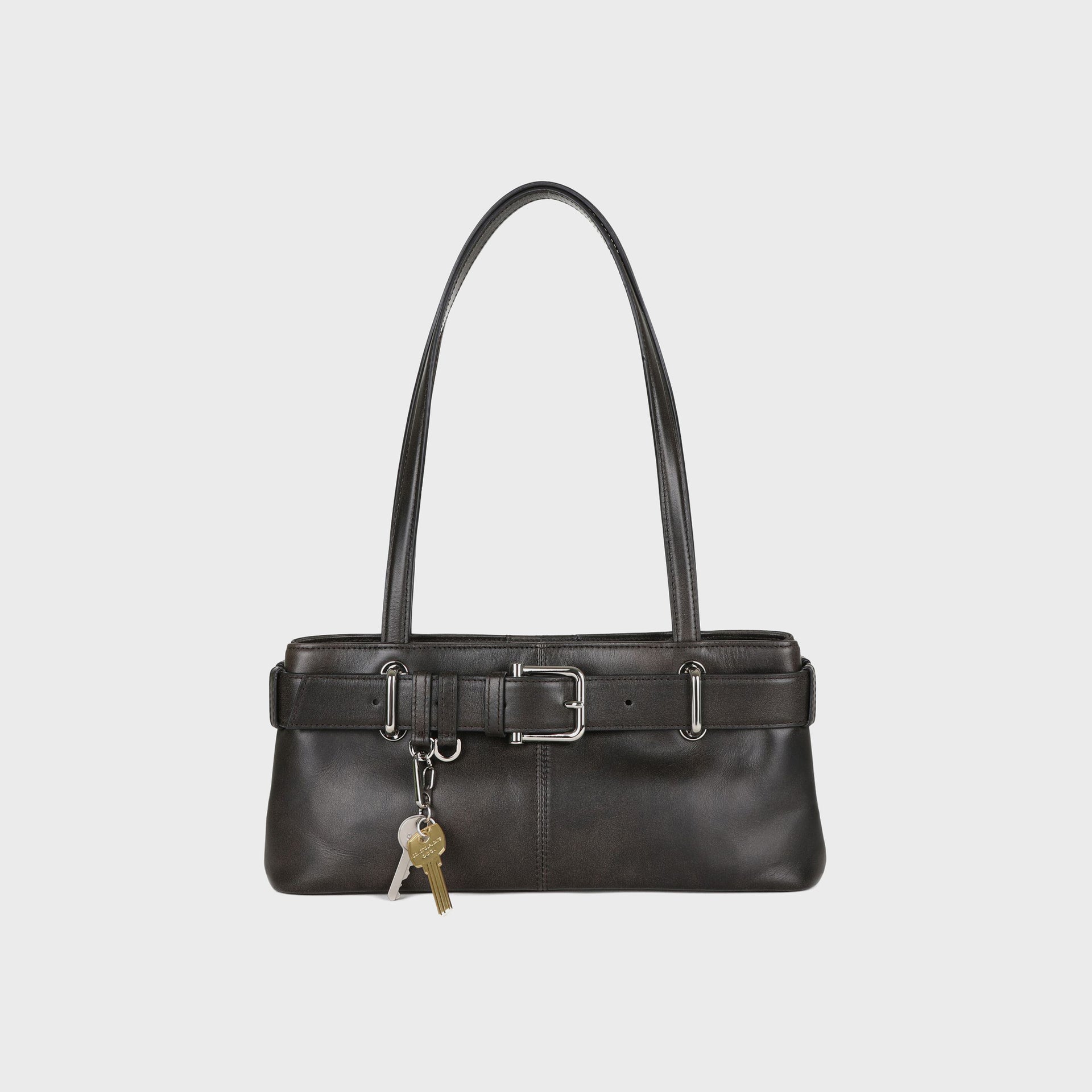 Osoi Shoulder Brocle Mini Bag - Stain Brown