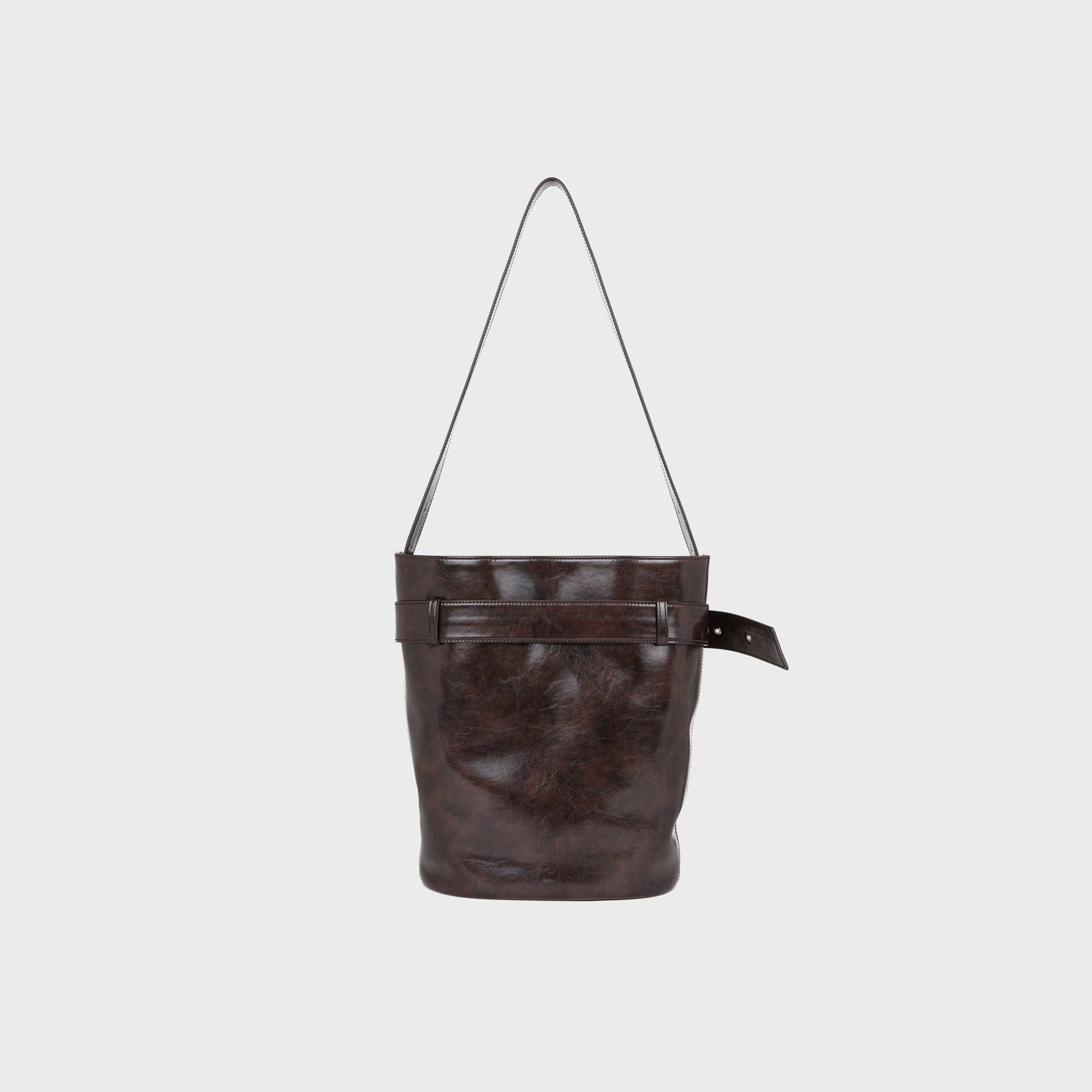 Osoi Bucket Brocle Bag - Wood Brown