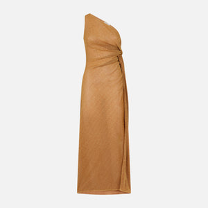 Oseree Lumiere Knot Dress - Toffee