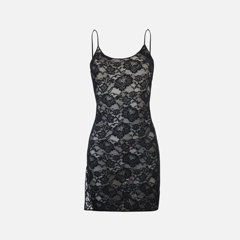 Oseree O-Lover Lace Babydoll - Black