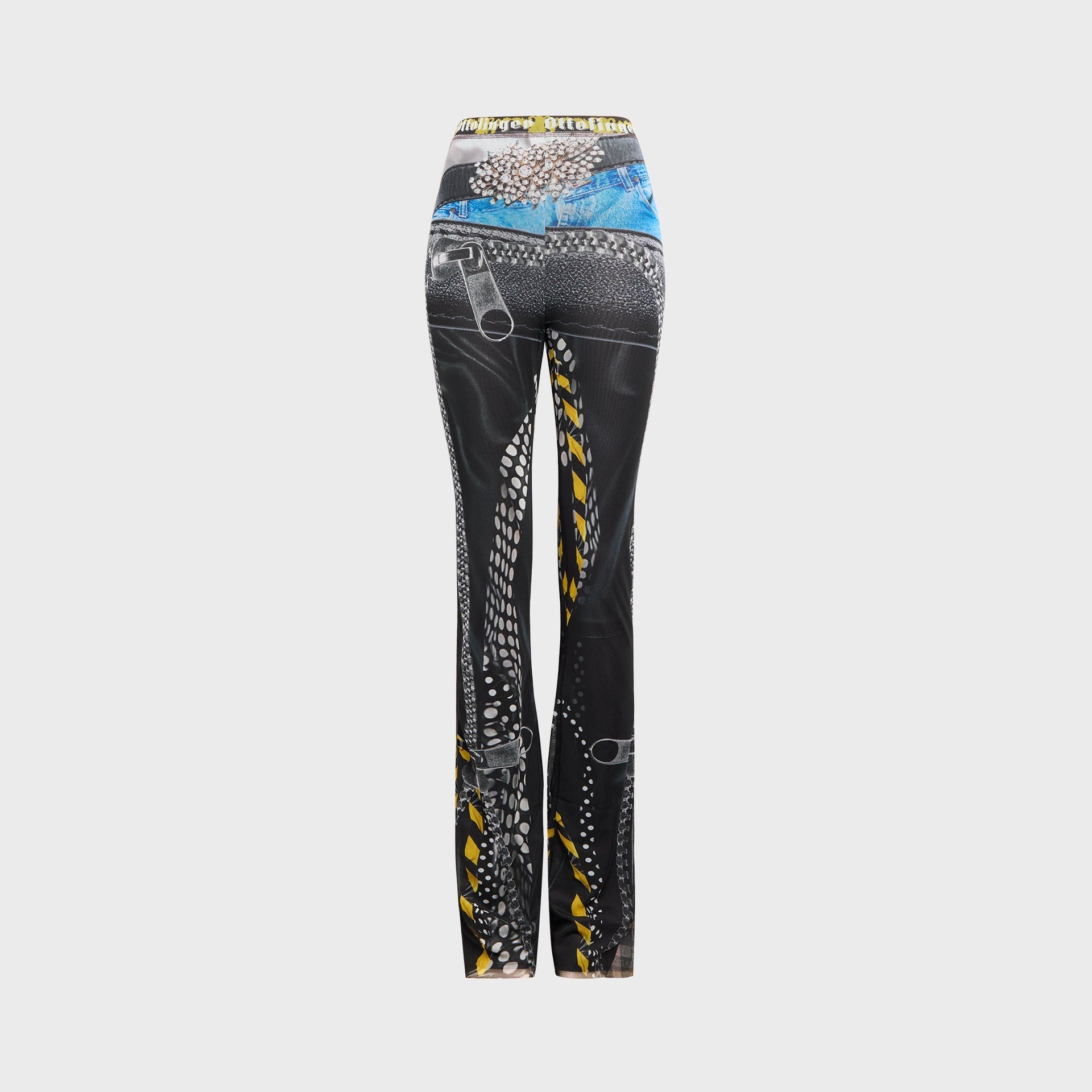 Ottolinger Mesh Pants in Polka Dot Print