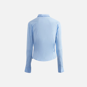 Ottolinger Fitted Zip Shirt - Light Blue