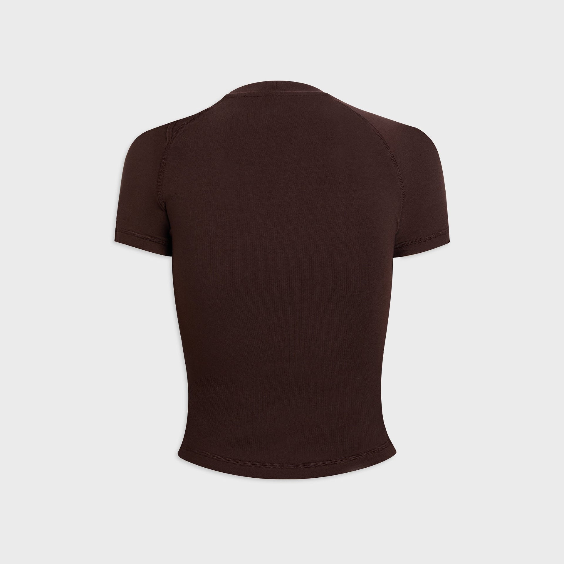Ottolinger Deconstructed Tee in Dark Brown Wash