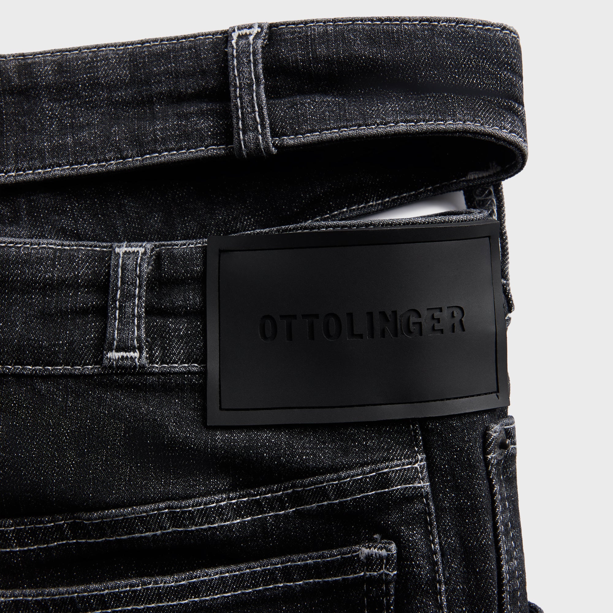 【正規店出品】OTTOLINGER STRAPPY SIGNATURE WRAP JEANS BLACK Ottolinger — Strappy Signature Wrap Jeans