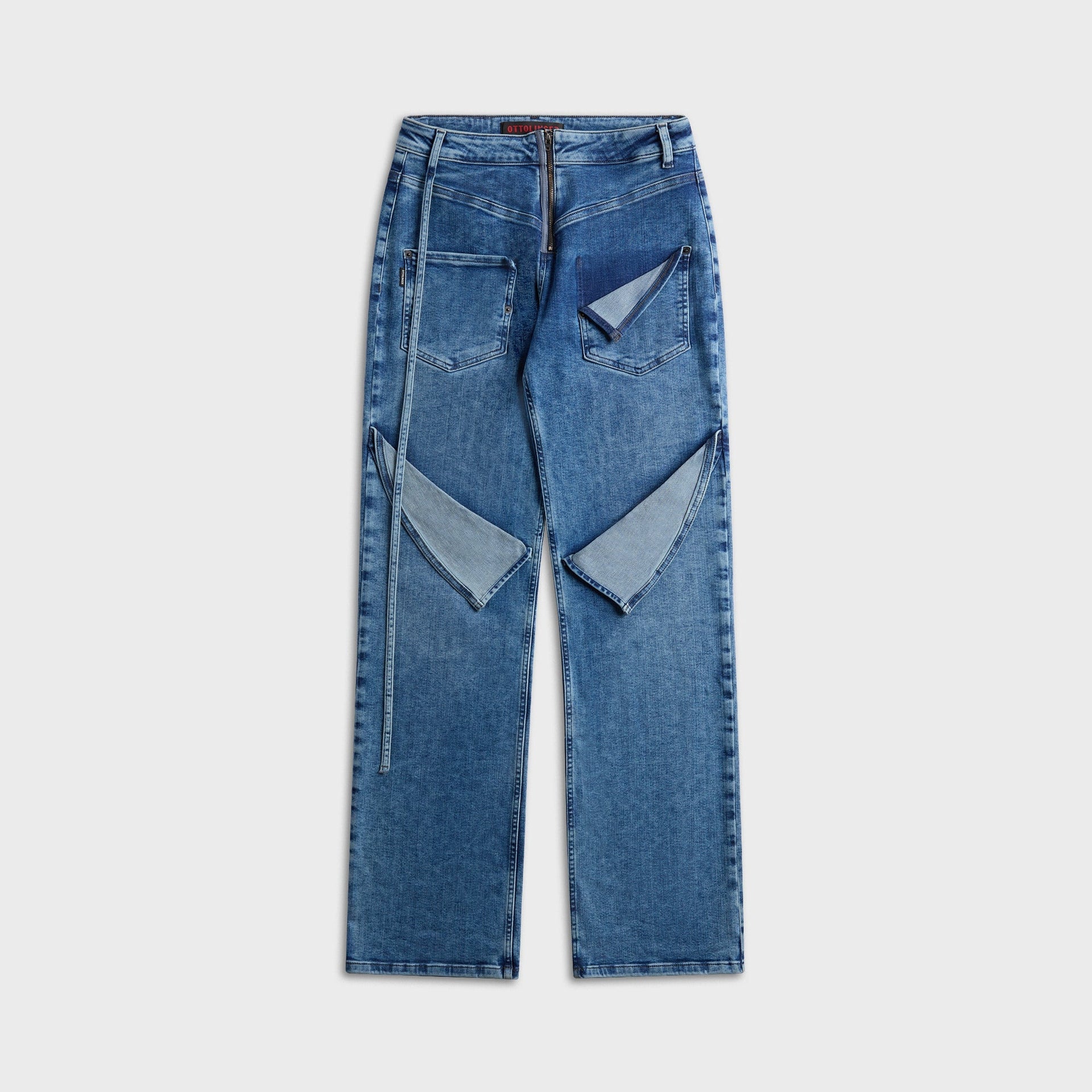 Ottolinger Loose Fit Jeans in Blue Wash