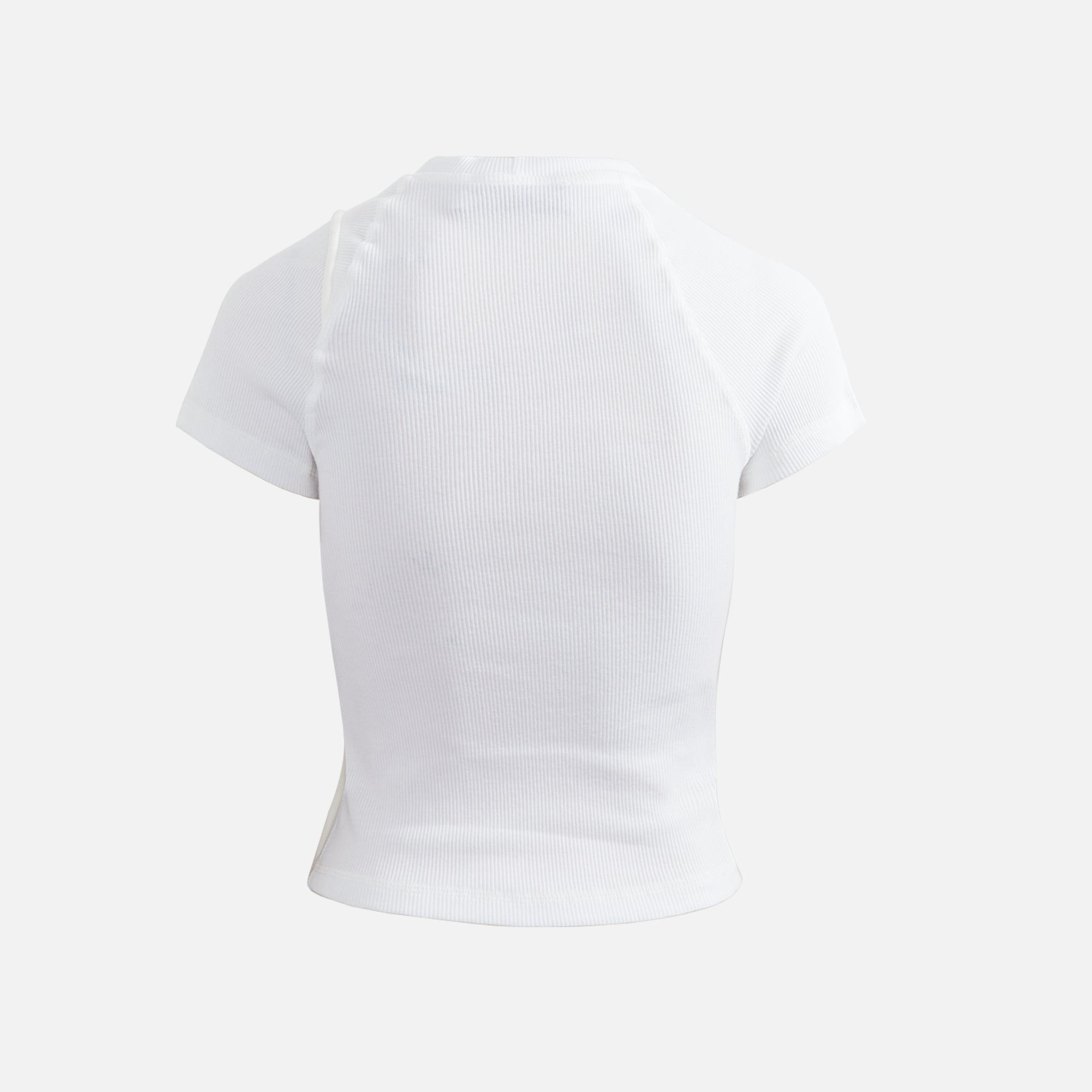 Ottolinger Deconstructed Rib Tee - White