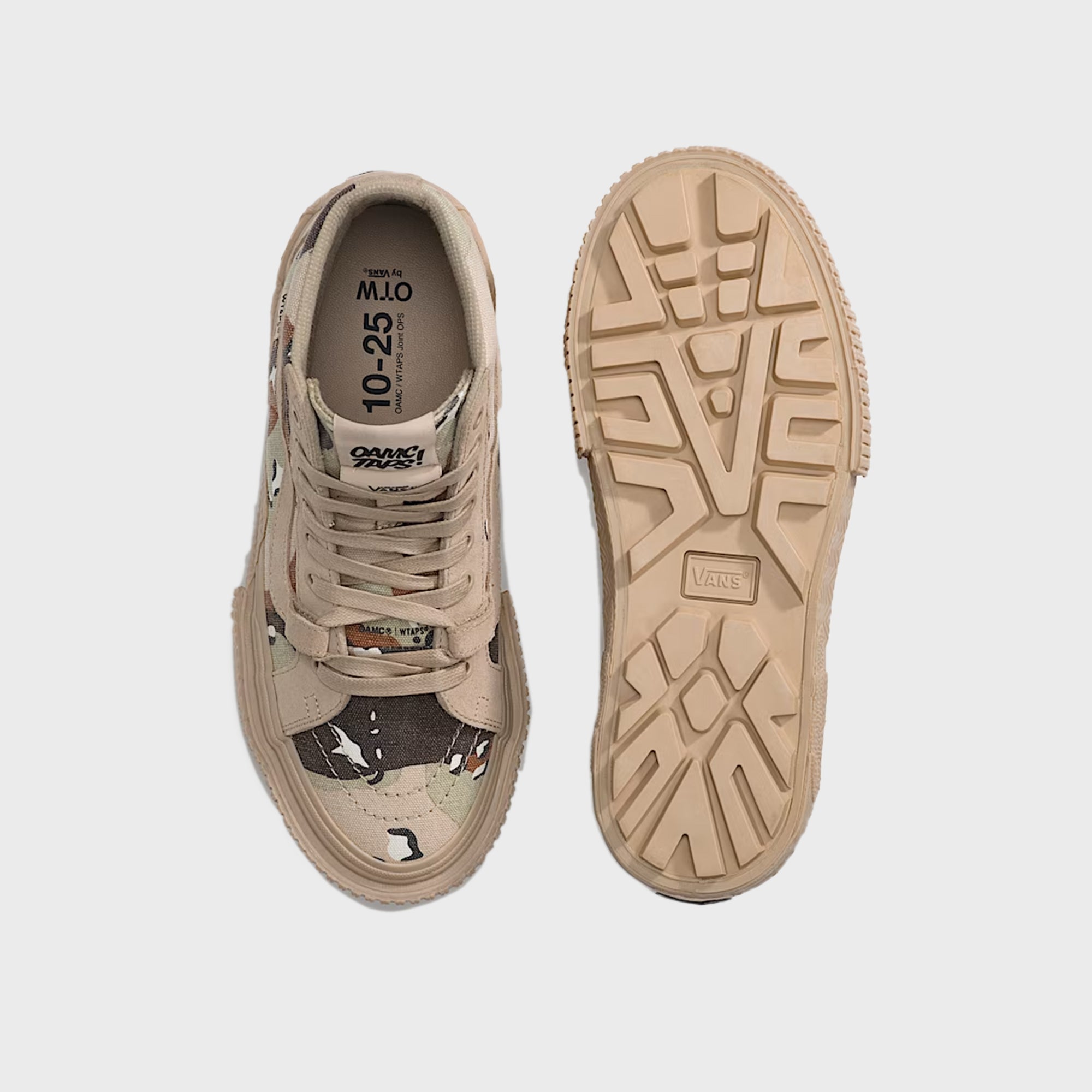 VANS x OAMC x WTAPS OTW Sk8-Hi GL Lug - Desert Camo – Kith