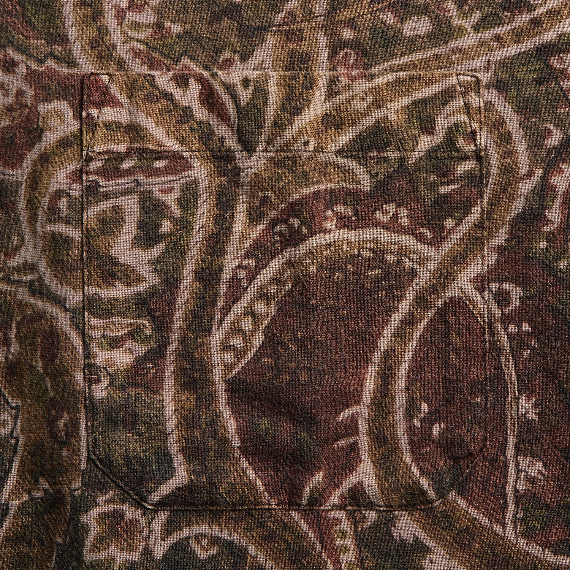 Our Legacy Vast Shirt - Overdyed Snake Paisley Print