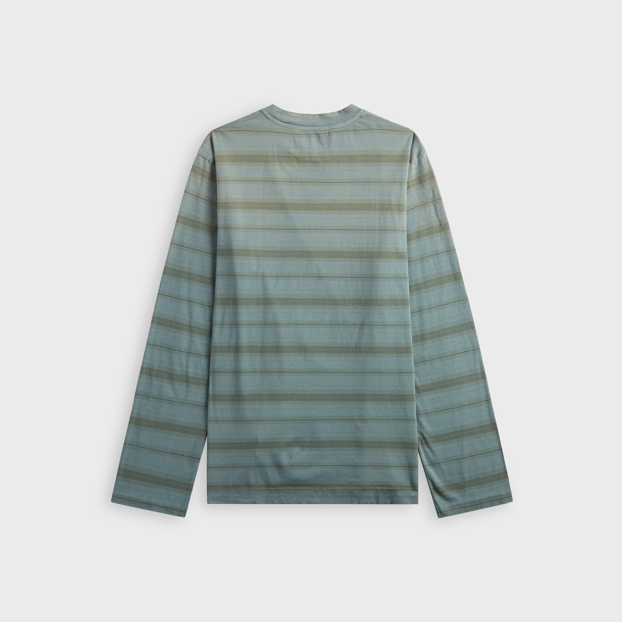 Our Legacy Box Long Sleeve Tee - Spray Fade Ghost Stripe – Kith