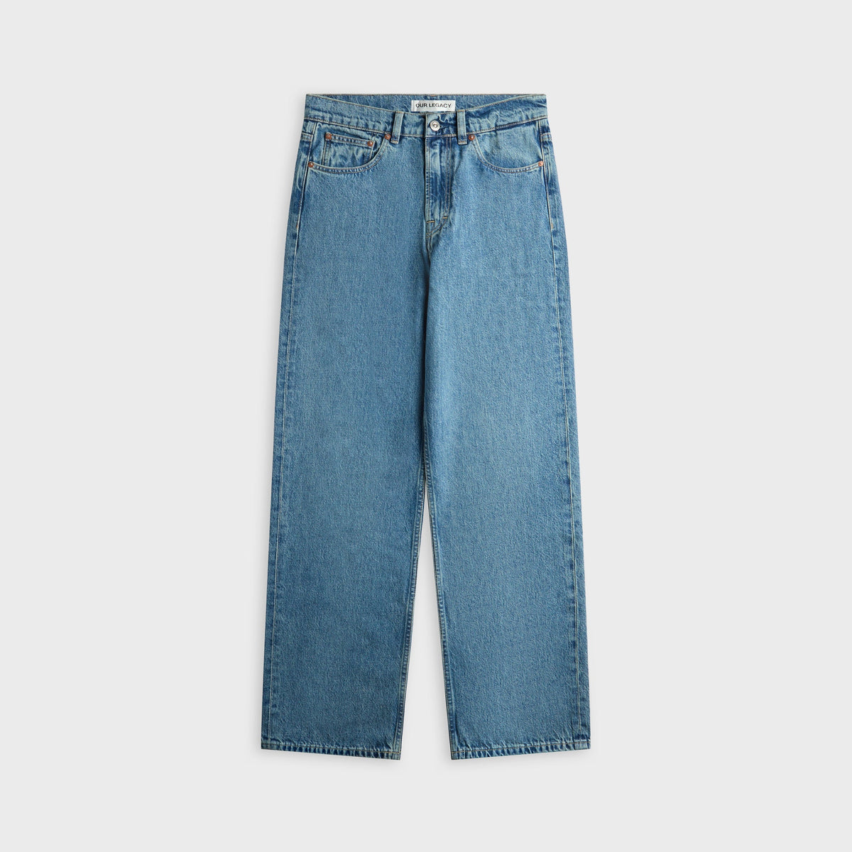 Our Legacy Third Cut Jean - Blue Tech Wash Denim