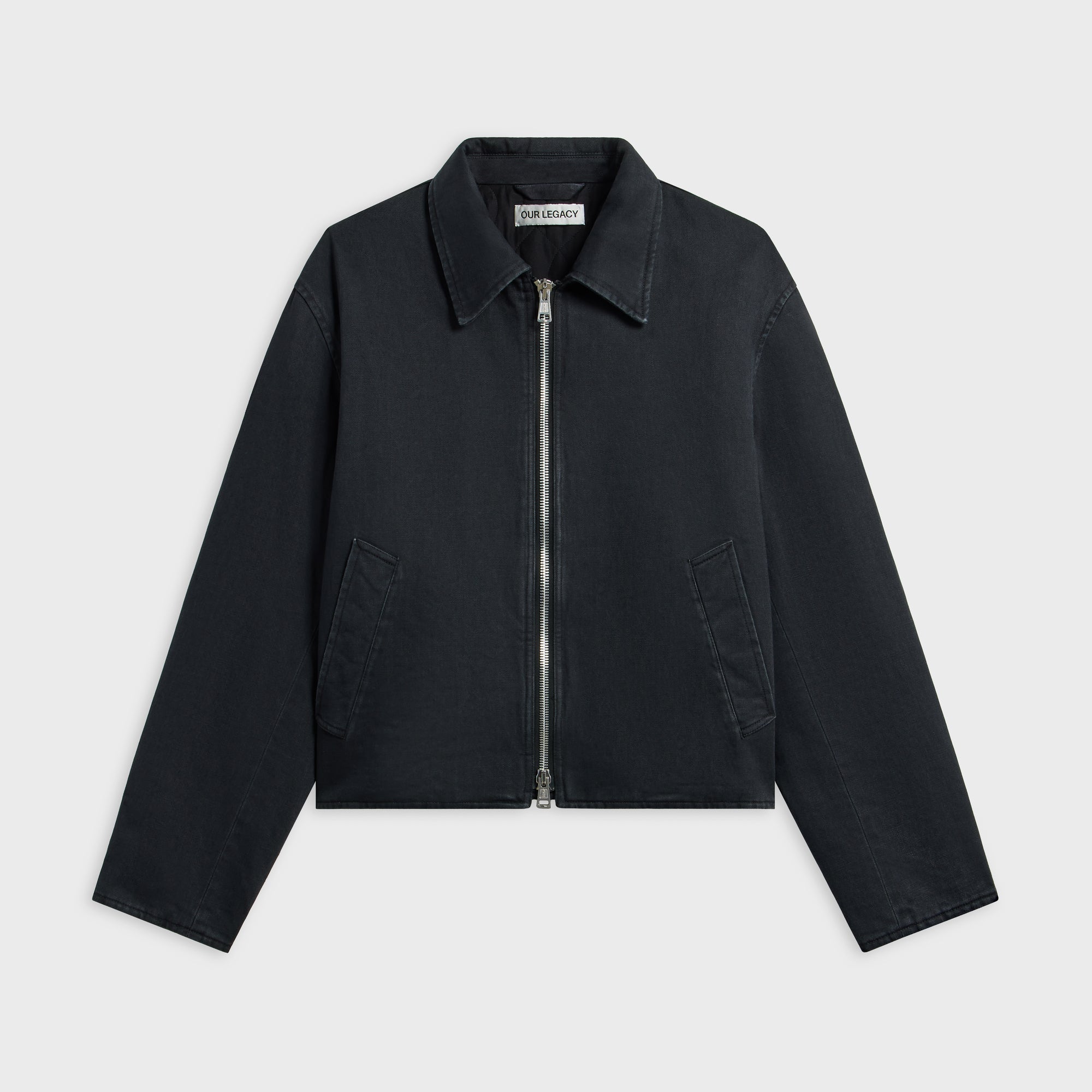 Our Legacy Slight Jacket - Enzyme Obsidian Field Sateen – Kith