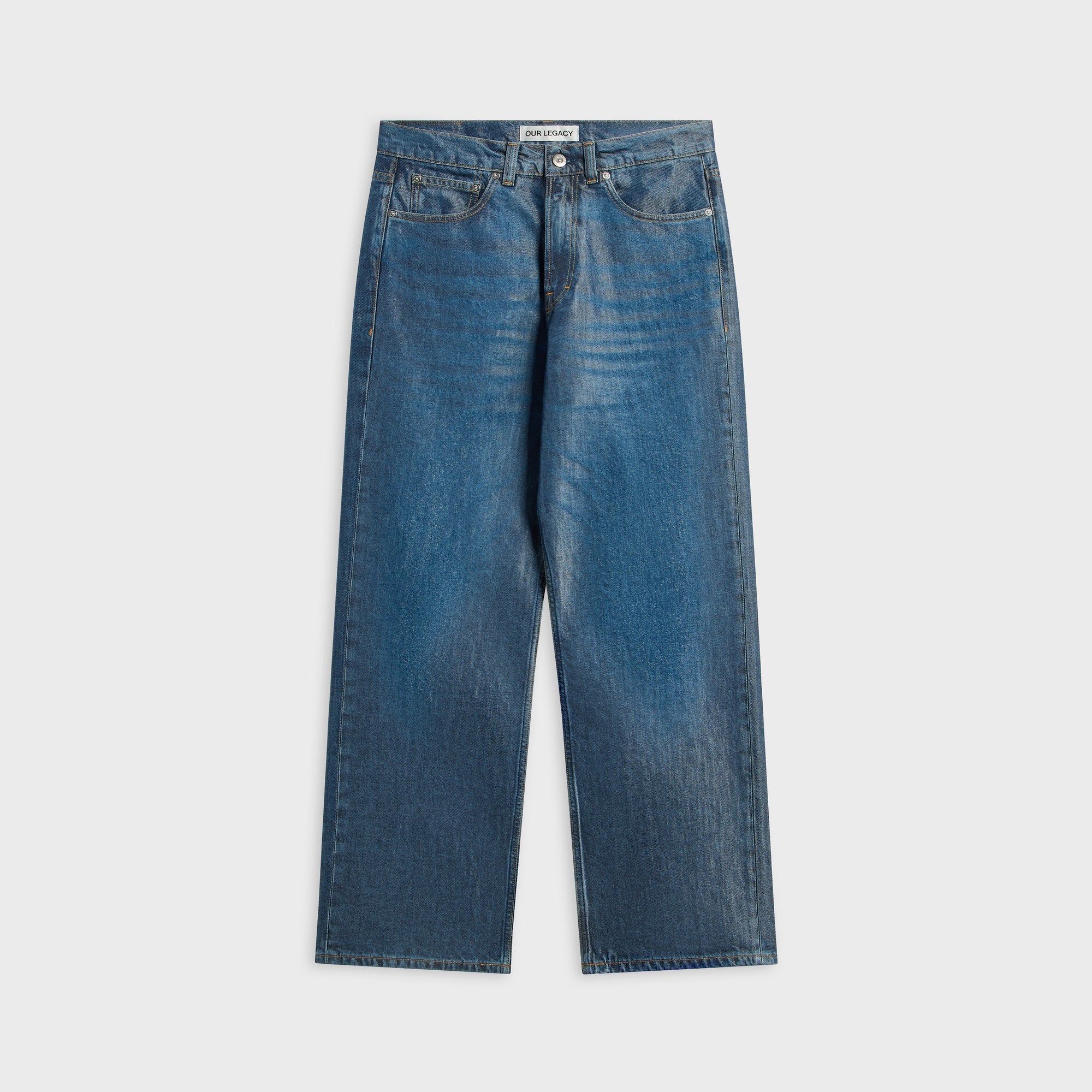 Our Legacy Third Cut Jean - Electric Blue Wash – Kith